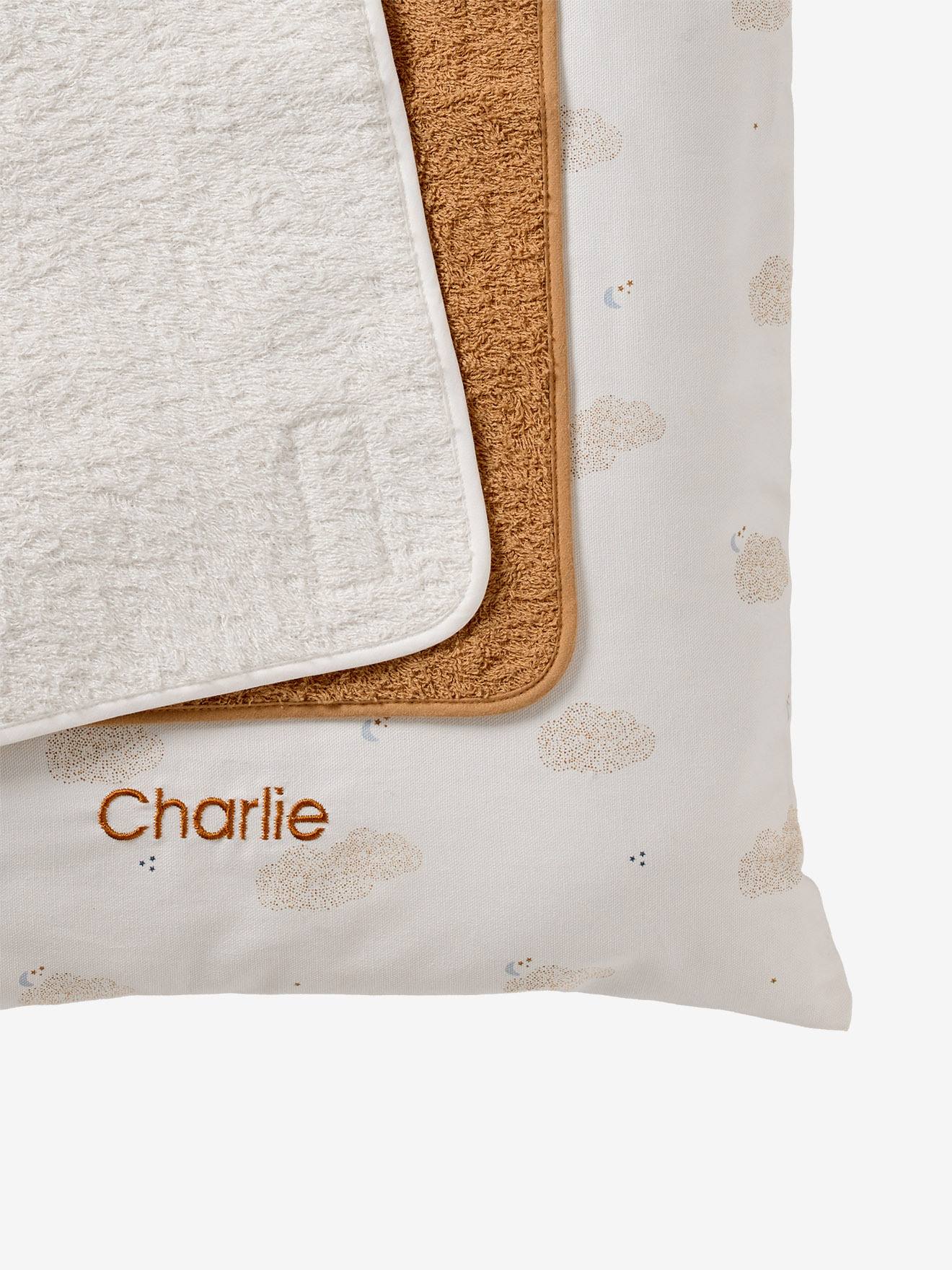 Thumbnail - Wickelauflagen-Set Baby mit 2 Ftee-Unterlagen  IN DEN WOLKEN