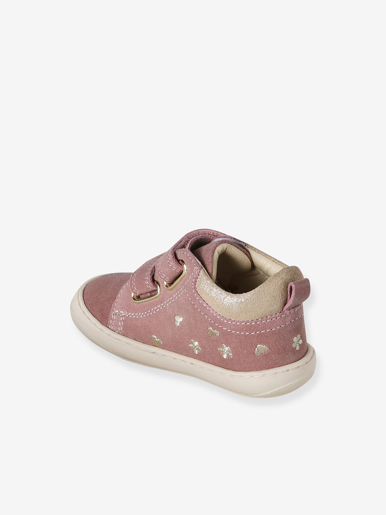 Thumbnail - Baby Lauflernschuhe mit Klett aus weichem Leder