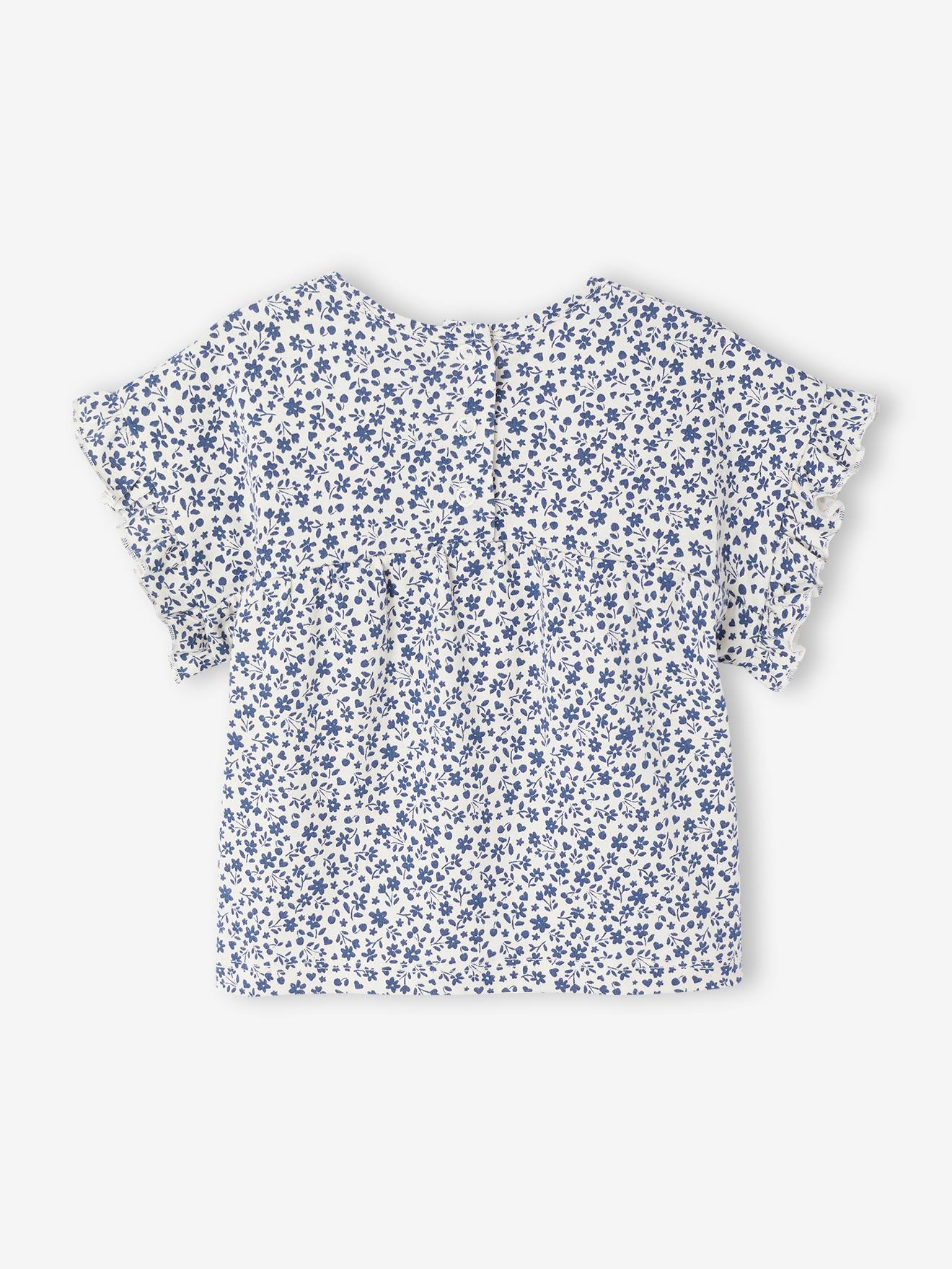 Thumbnail - T-Shirt Baby Mädchen mit Volants