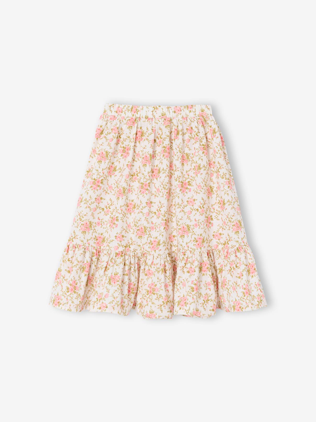 Thumbnail - Bedruckter Midirock Mädchen