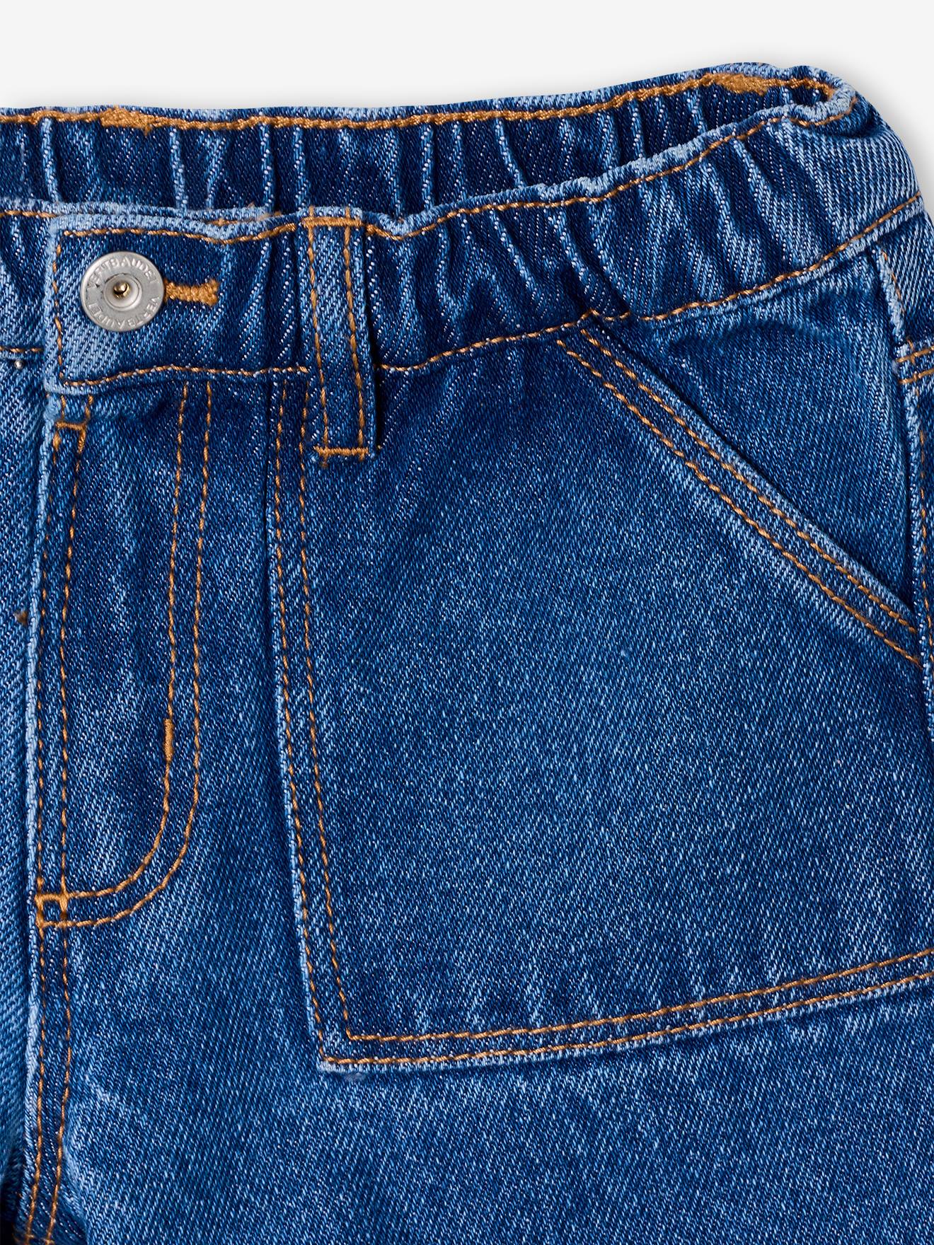 Thumbnail - Mädchen Jeansshorts BASIC mittel