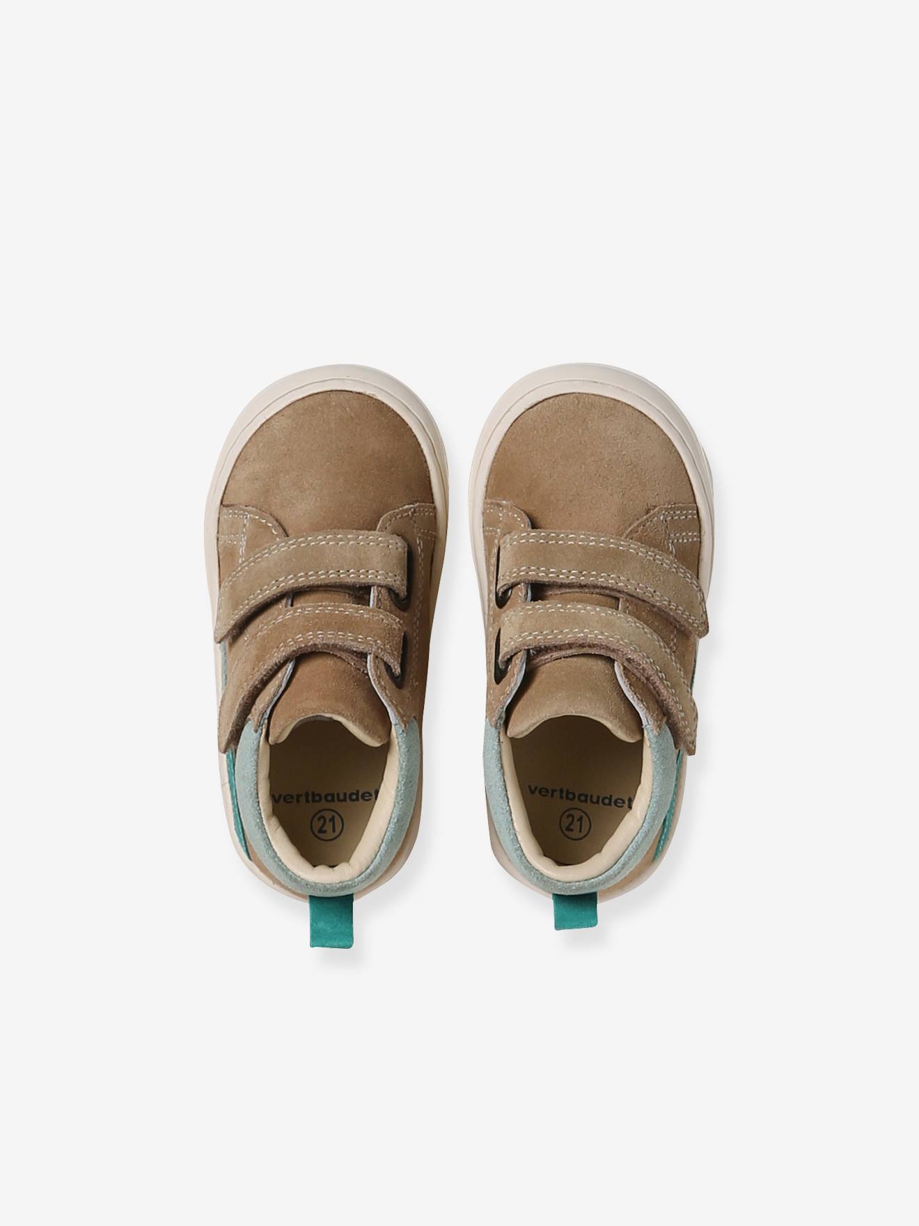Thumbnail - Baby Lauflernschuhe mit Klett aus weichem Leder set