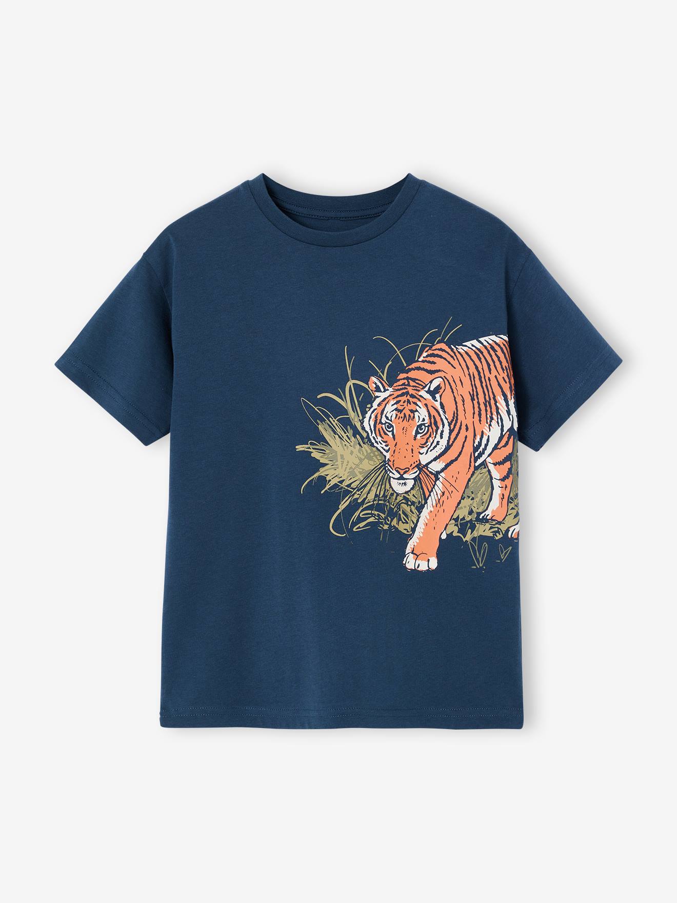 T-Shirt mit XL-Tierprint Jungen