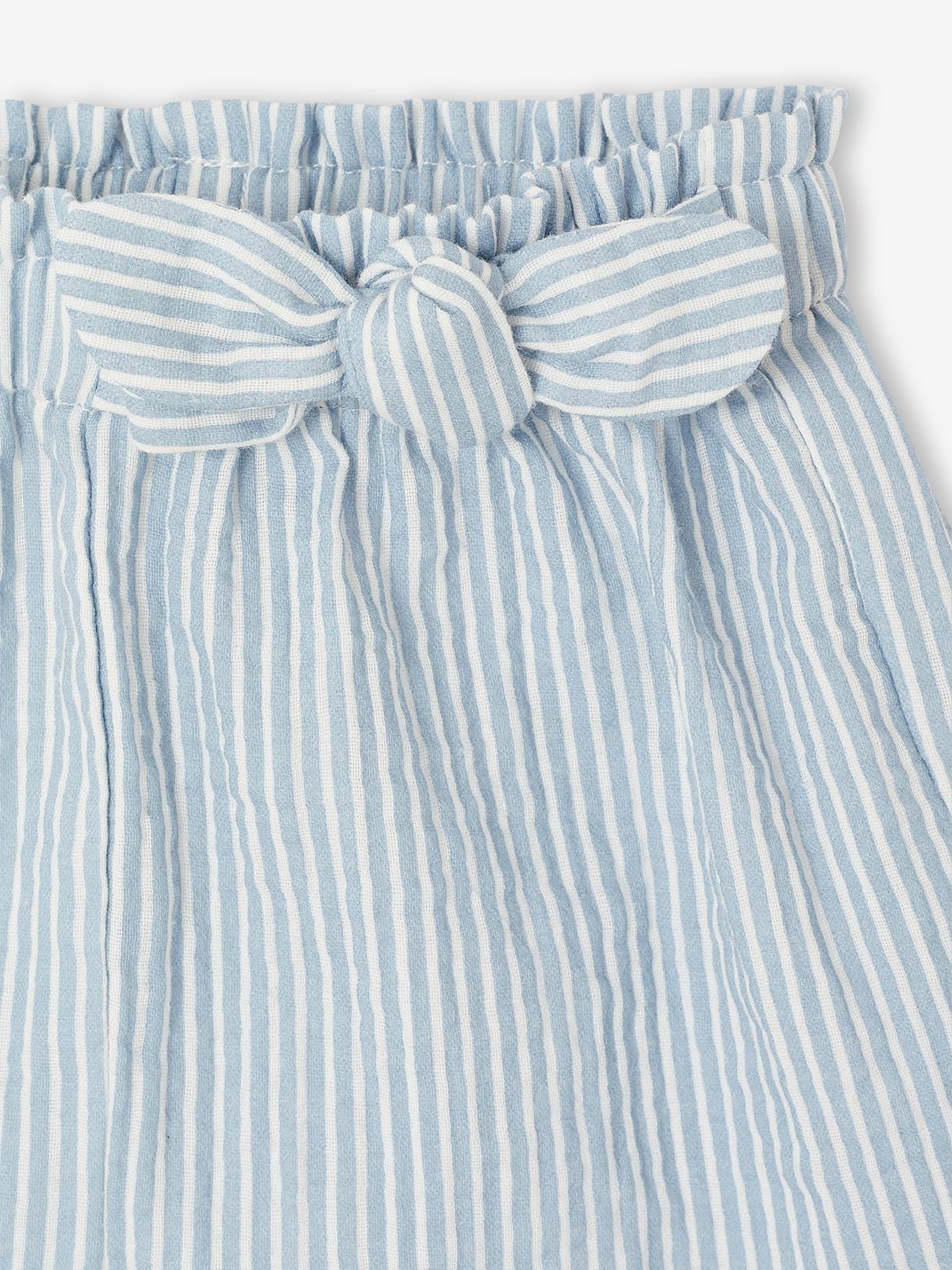 Thumbnail - Short Baby Mädchen Musselin Zierschleife