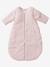 Schlafsack/Overall für Babys, Mikrofaser - blau/dreiecke+rosa/sterne - 4