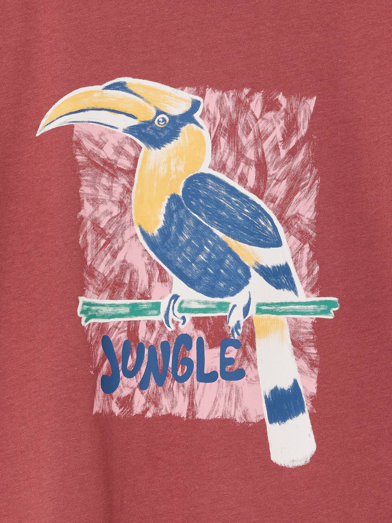 Thumbnail - T-Shirt mit Dschungelprint und Recycling-Baumwolle Jungen