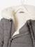 Baby Overall aus Flanell, Recycling-Polyester, - dunkelgrau meliert+nachtblau - 4