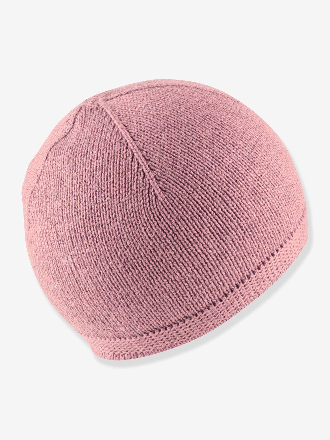 Thumbnail - Strickmütze aus Bio-Baumwolle Kinder Sterntaler pudrig