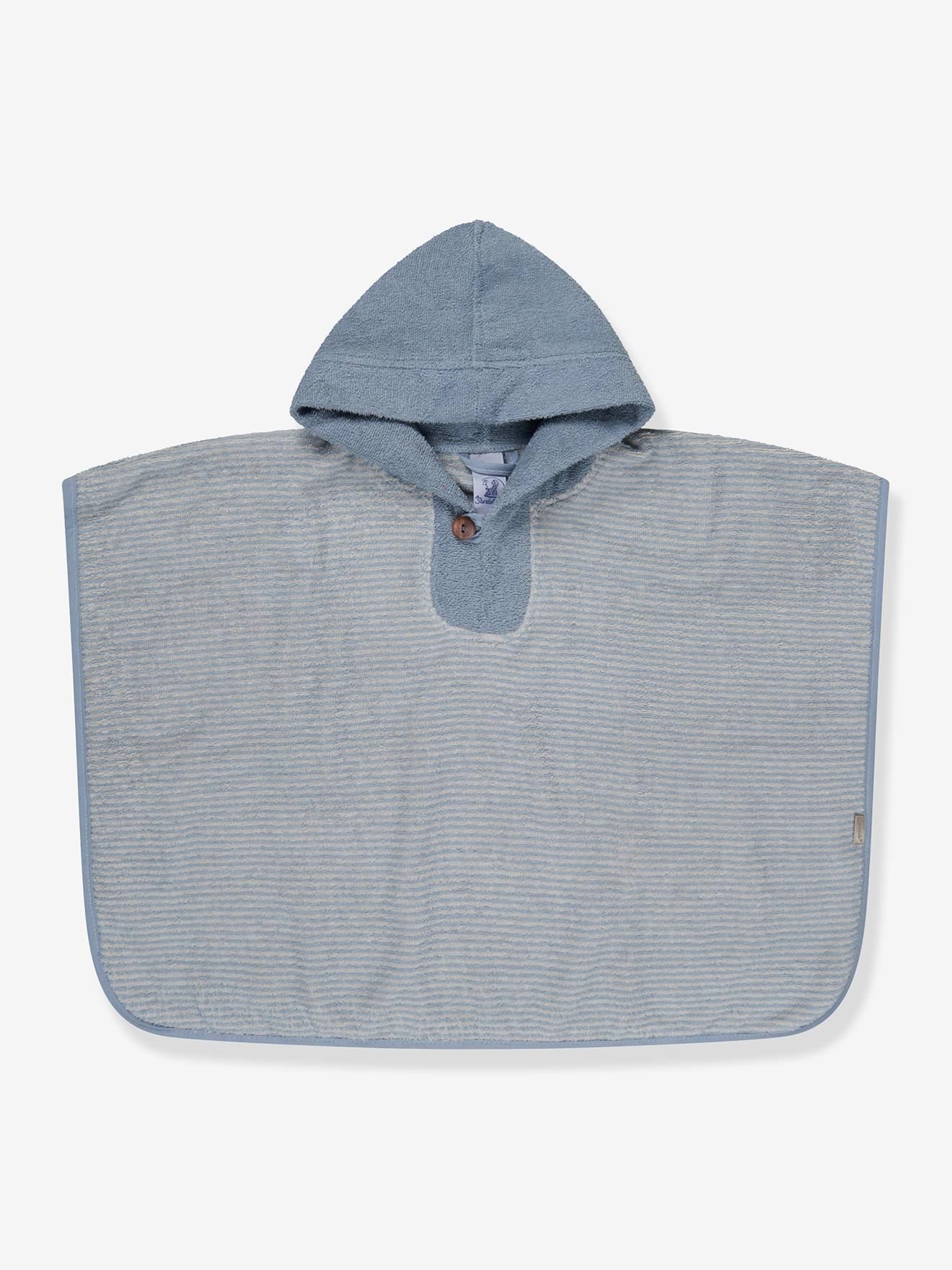 Badeponcho FILOU Baby Sterntaler graublau Gr. 50x70