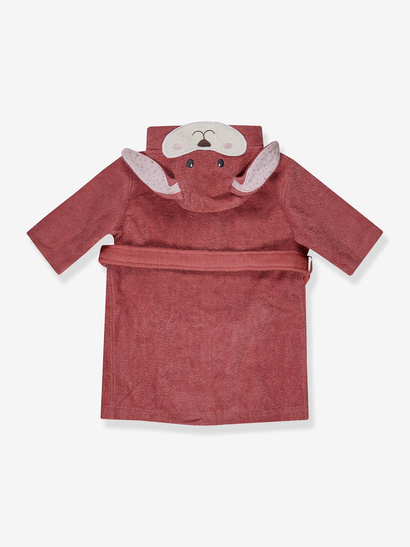 Thumbnail - Bademantel mit Hasenohren Mädchen Sterntaler blush