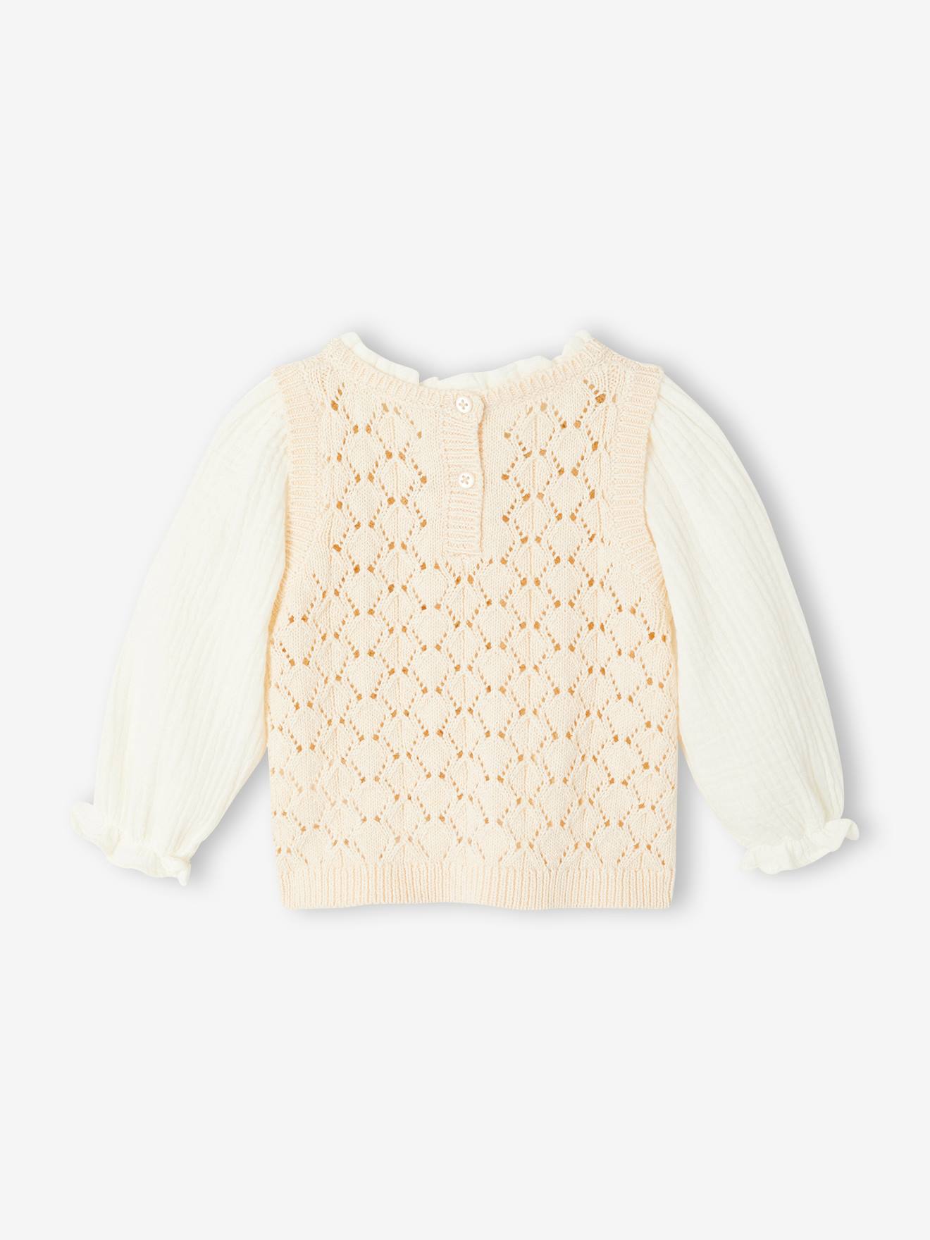 Thumbnail - Baby 2-in-1 Pullunder und Bluse