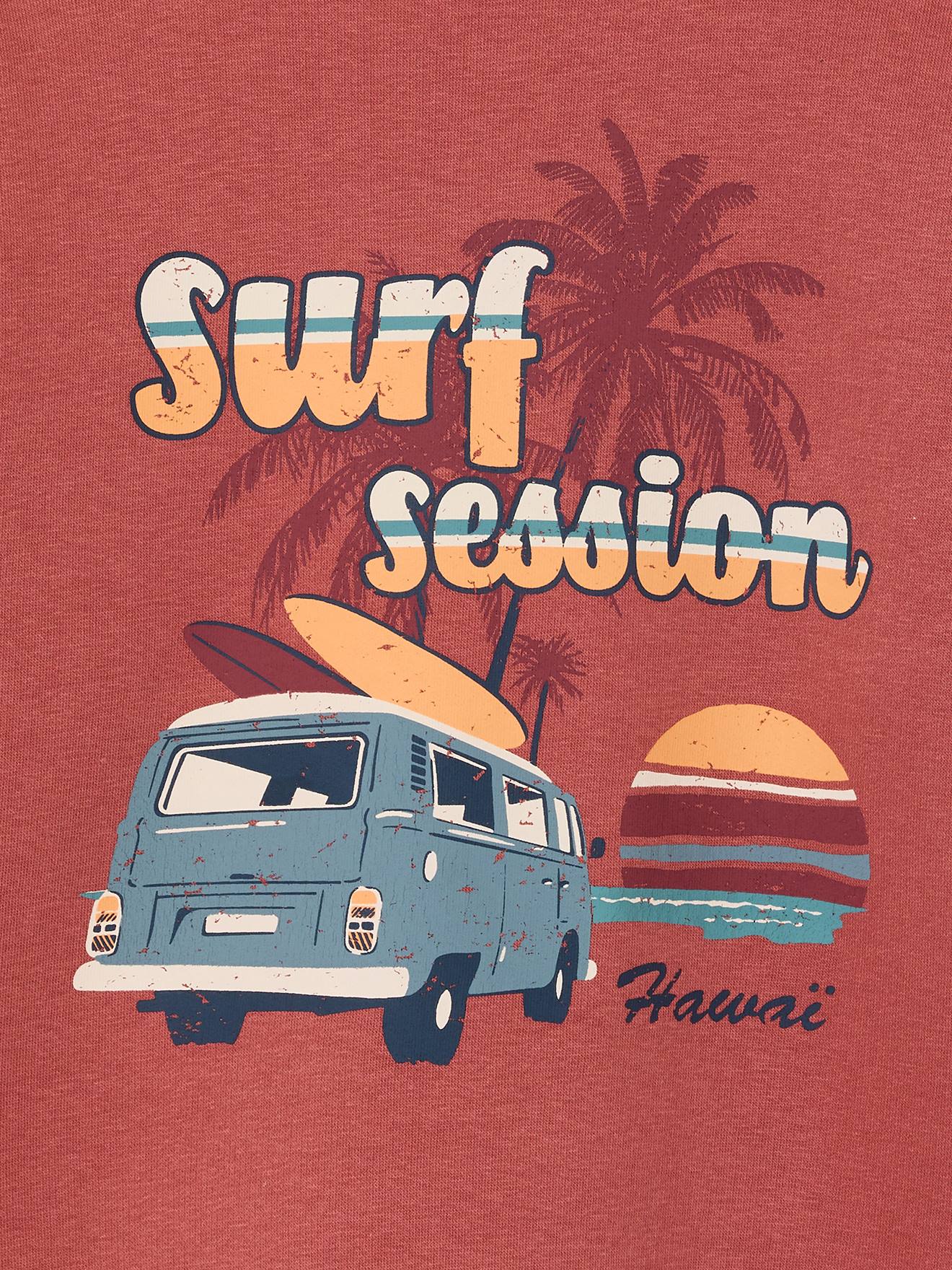 Thumbnail - Rundhals-Sweatshirt Jungen mit Recycling-Polyester