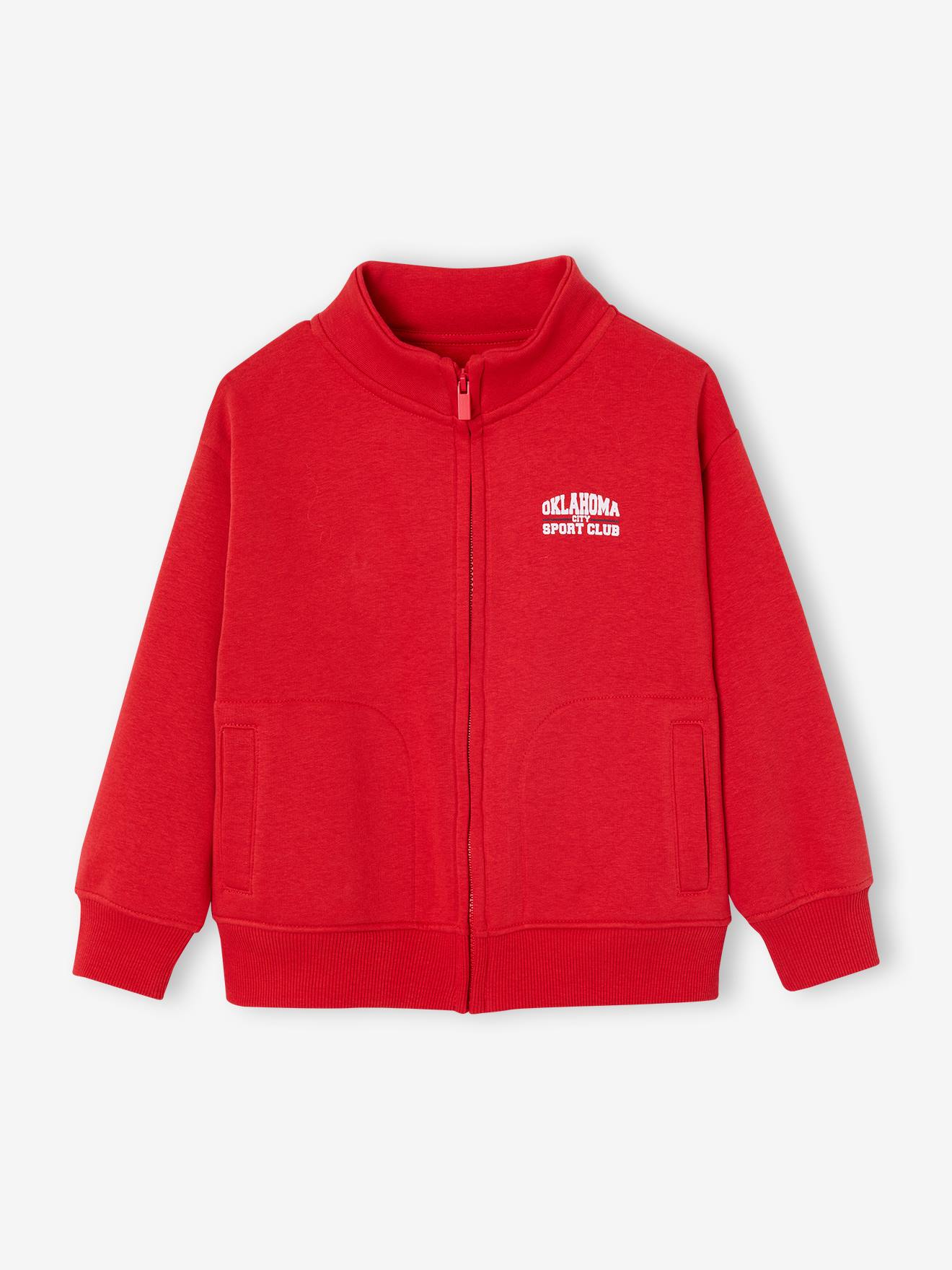 Sportjacke mit Troyerkragen Jungen