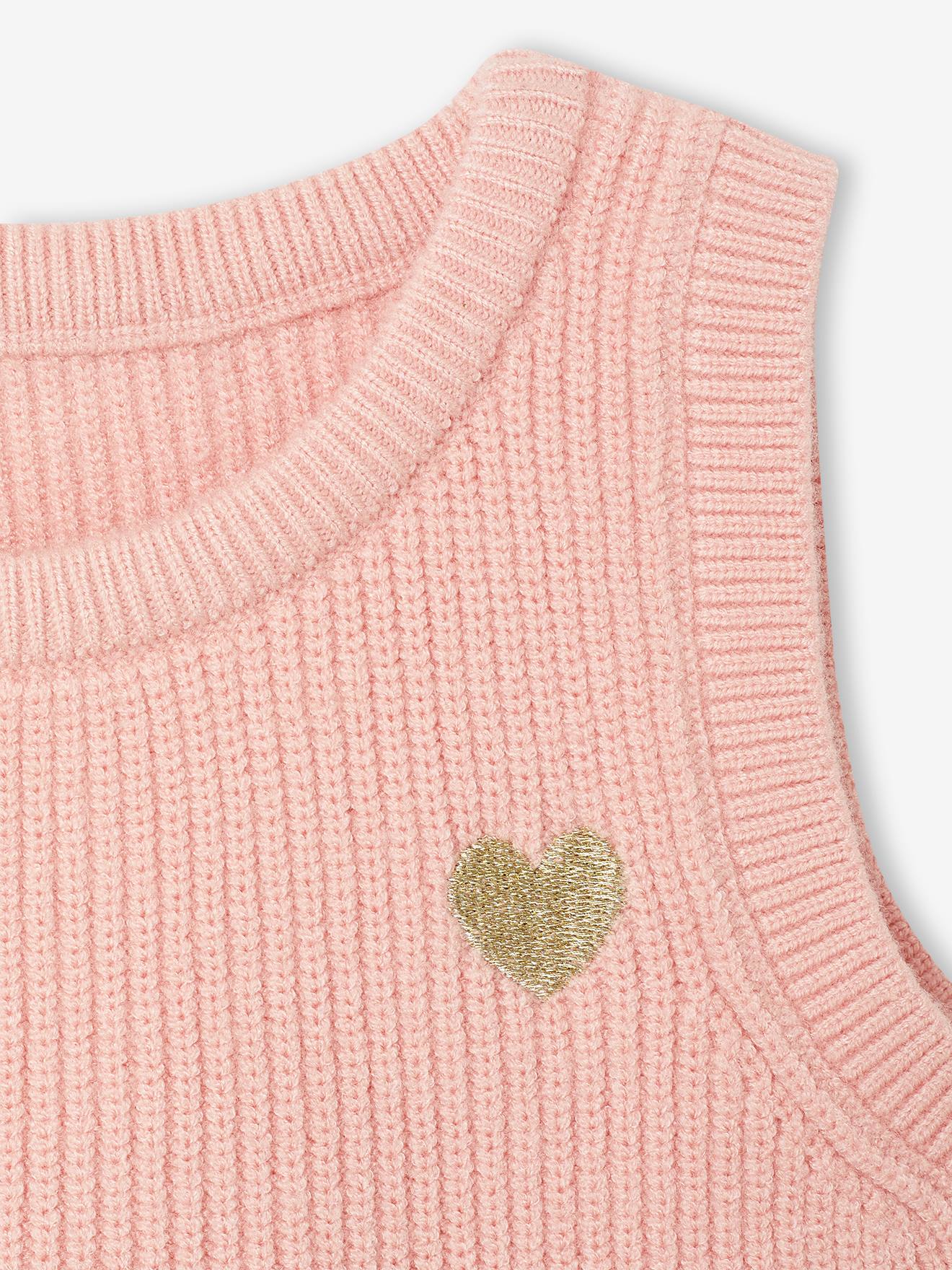 Thumbnail - Baby Pullunder mit Herz-Stickerei