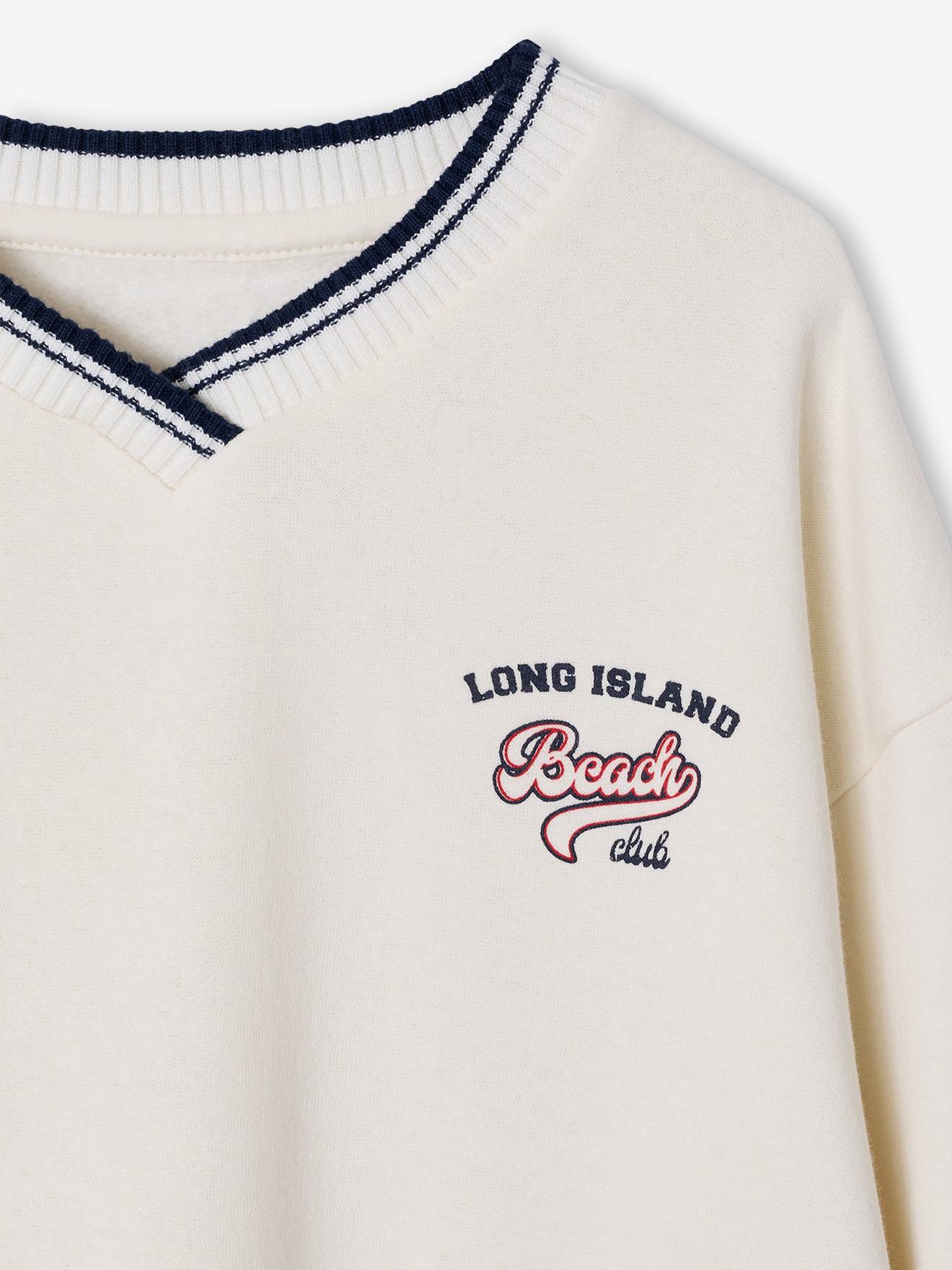 Thumbnail - Sweatshirt Jungen mit V-Ausschnitt