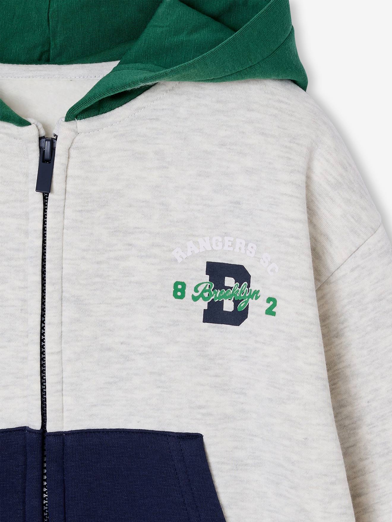 Thumbnail - Kapuzensweatjacke Jungen englisch