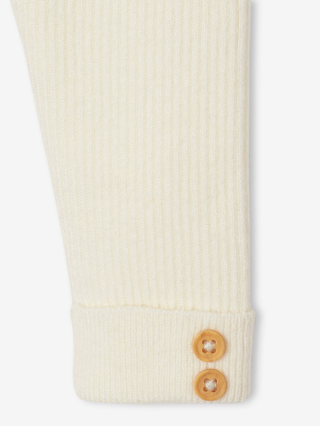 Thumbnail - Baby Strick-Leggings vanille