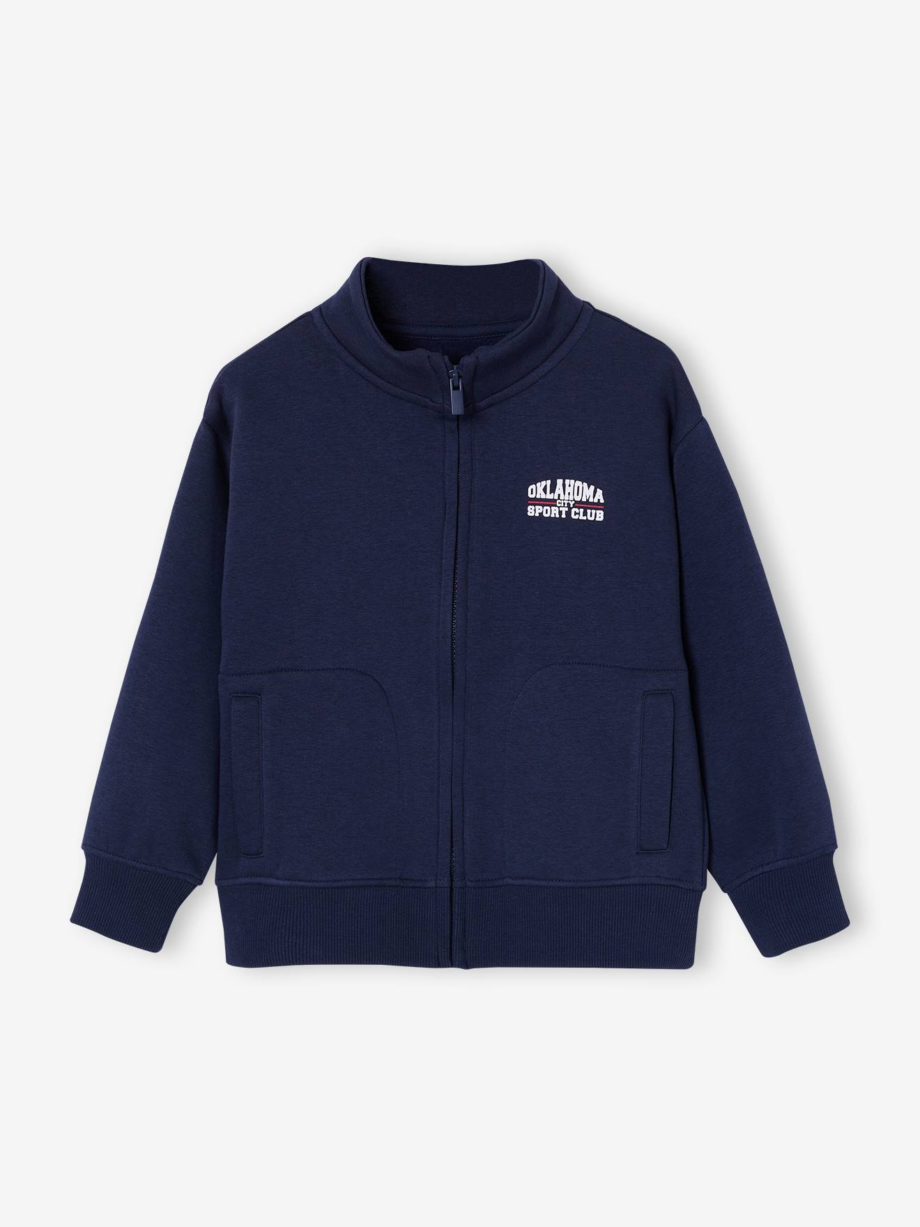 Sportjacke mit Troyerkragen Jungen
