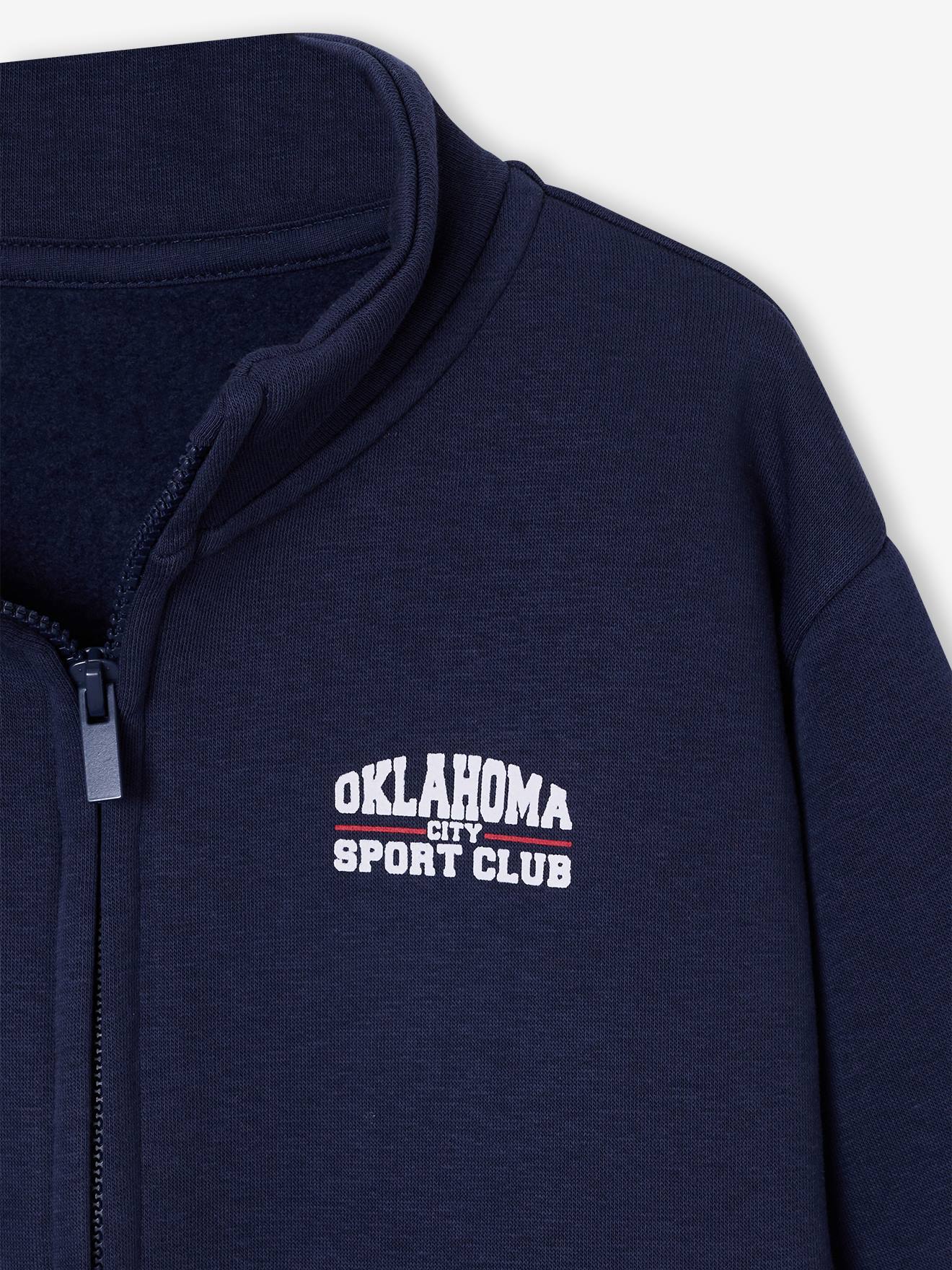 Thumbnail - Sweatshirt mit Troyerkragen Jungen