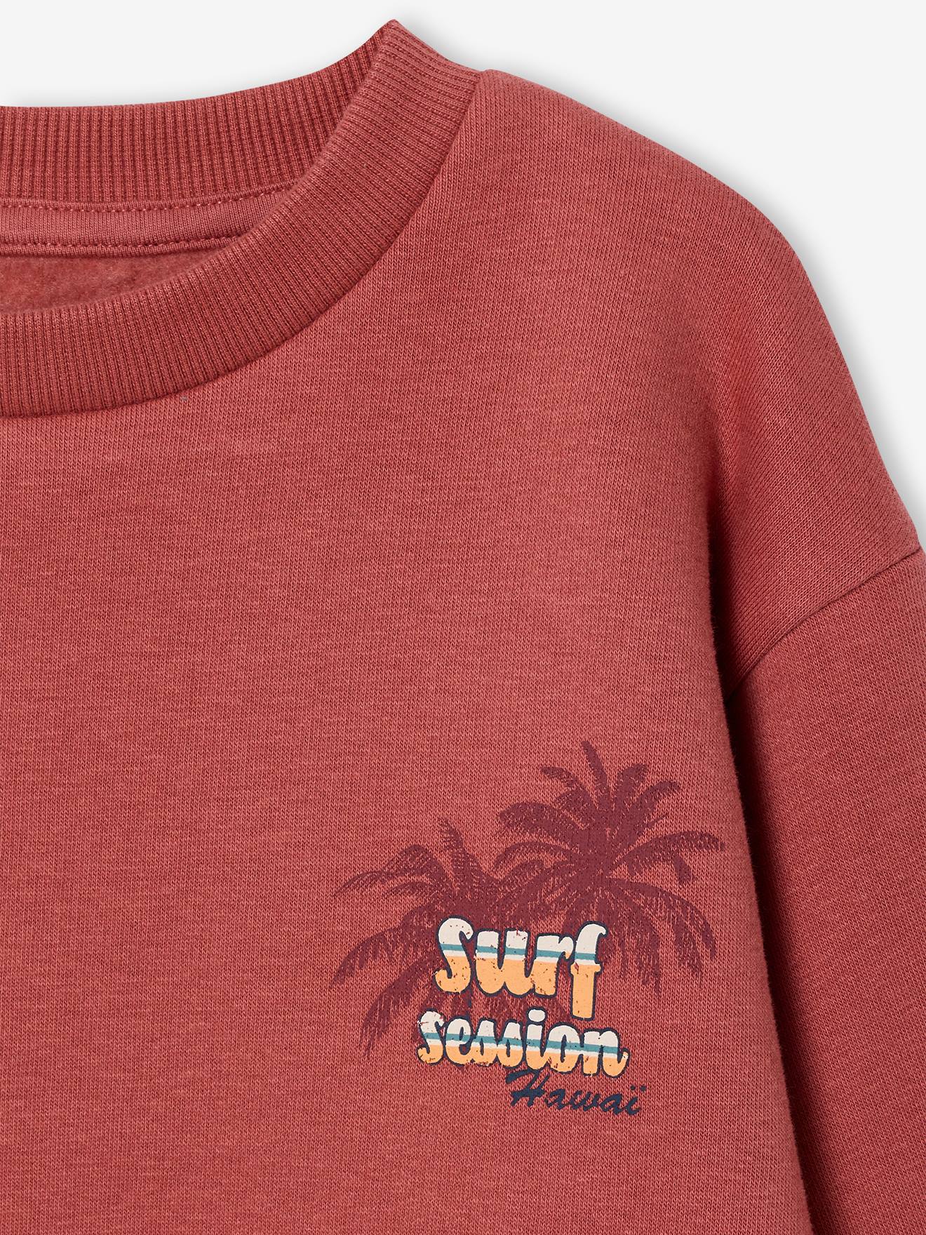 Thumbnail - Rundhals-Sweatshirt Jungen mit Recycling-Polyester