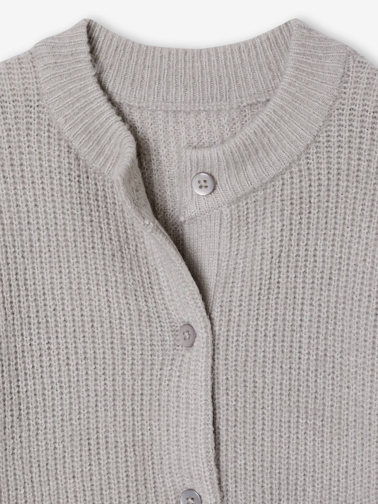 Thumbnail - Strickjacke Mädchen flauschiger Strick