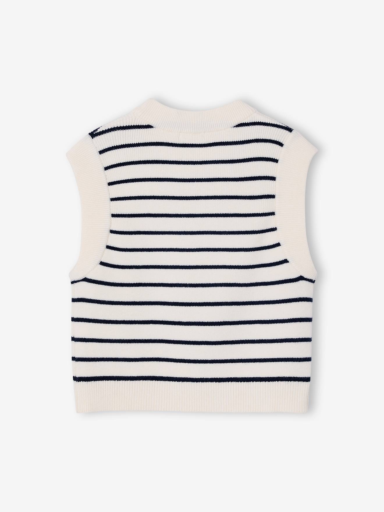 Thumbnail - Pullunder Mädchen aus Strick