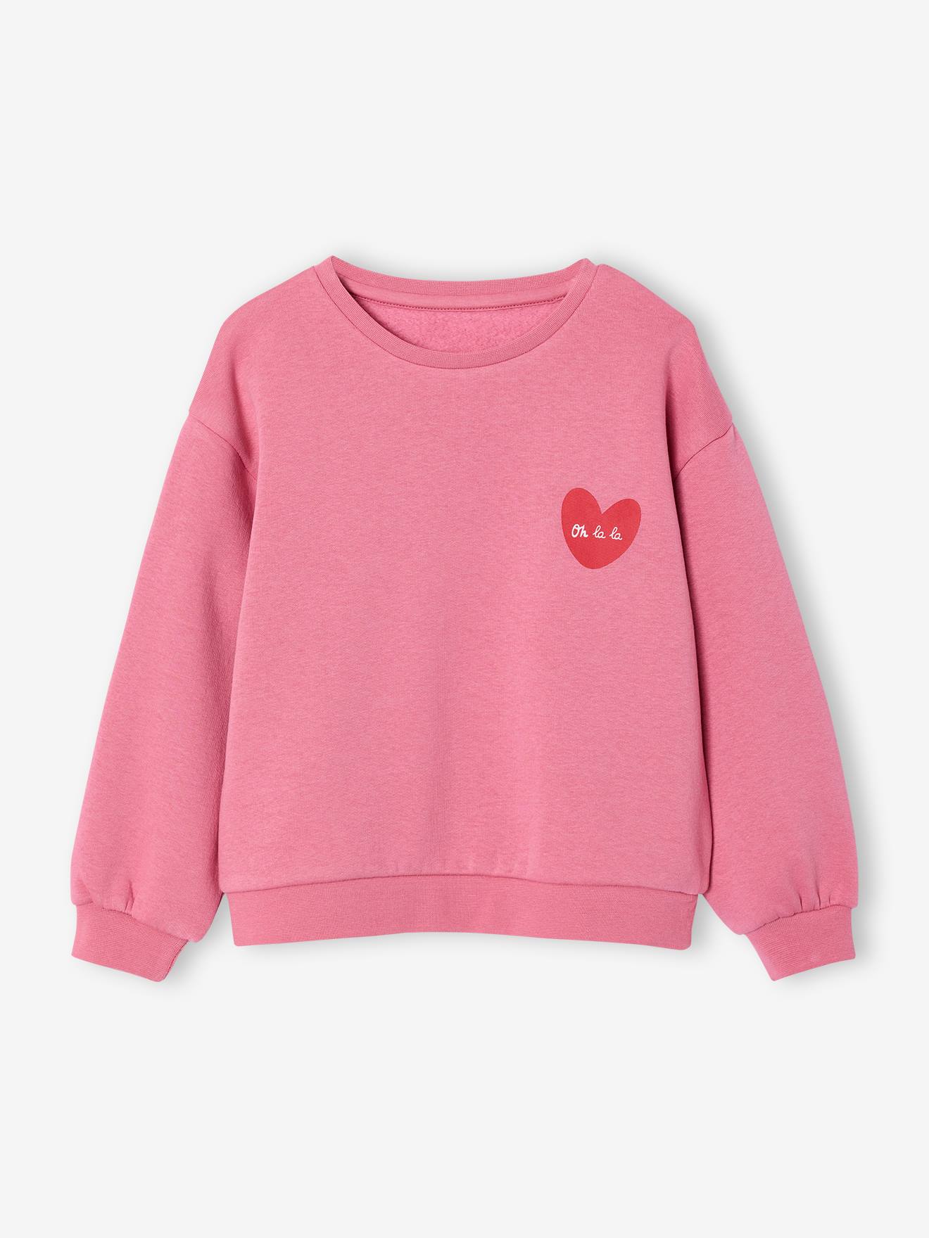 Thumbnail - Mädchen Sweatshirt mit Print Basics pfingstrose