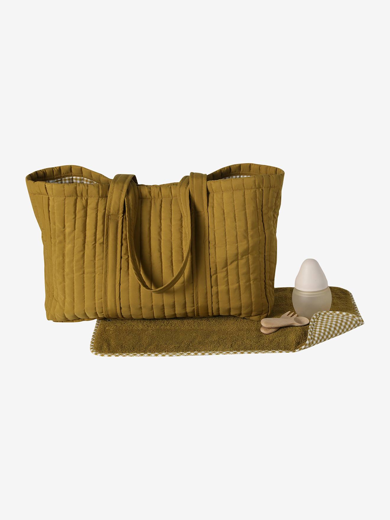 Vertbaudet Baby Wickeltasche City Olivgrün Einheitsgröße