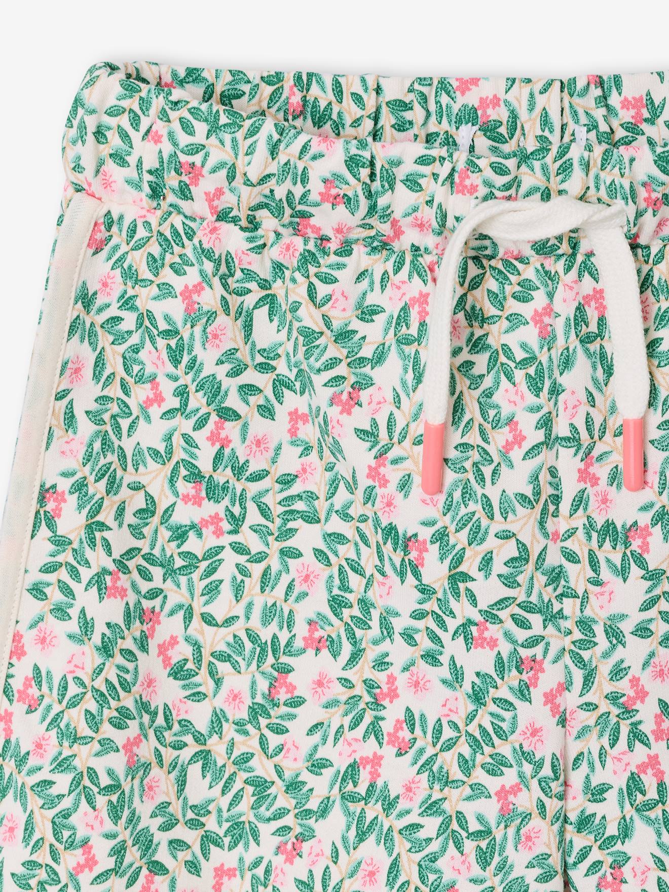 Thumbnail - Mädchen Sweatshorts mit Recycling-Polyester vanille