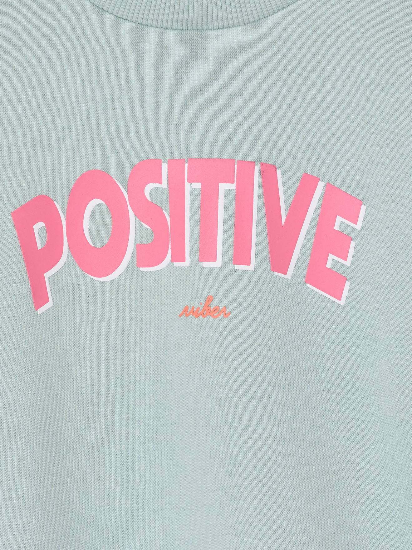 Thumbnail - Sweatshirt mit Message-Print Mädchen