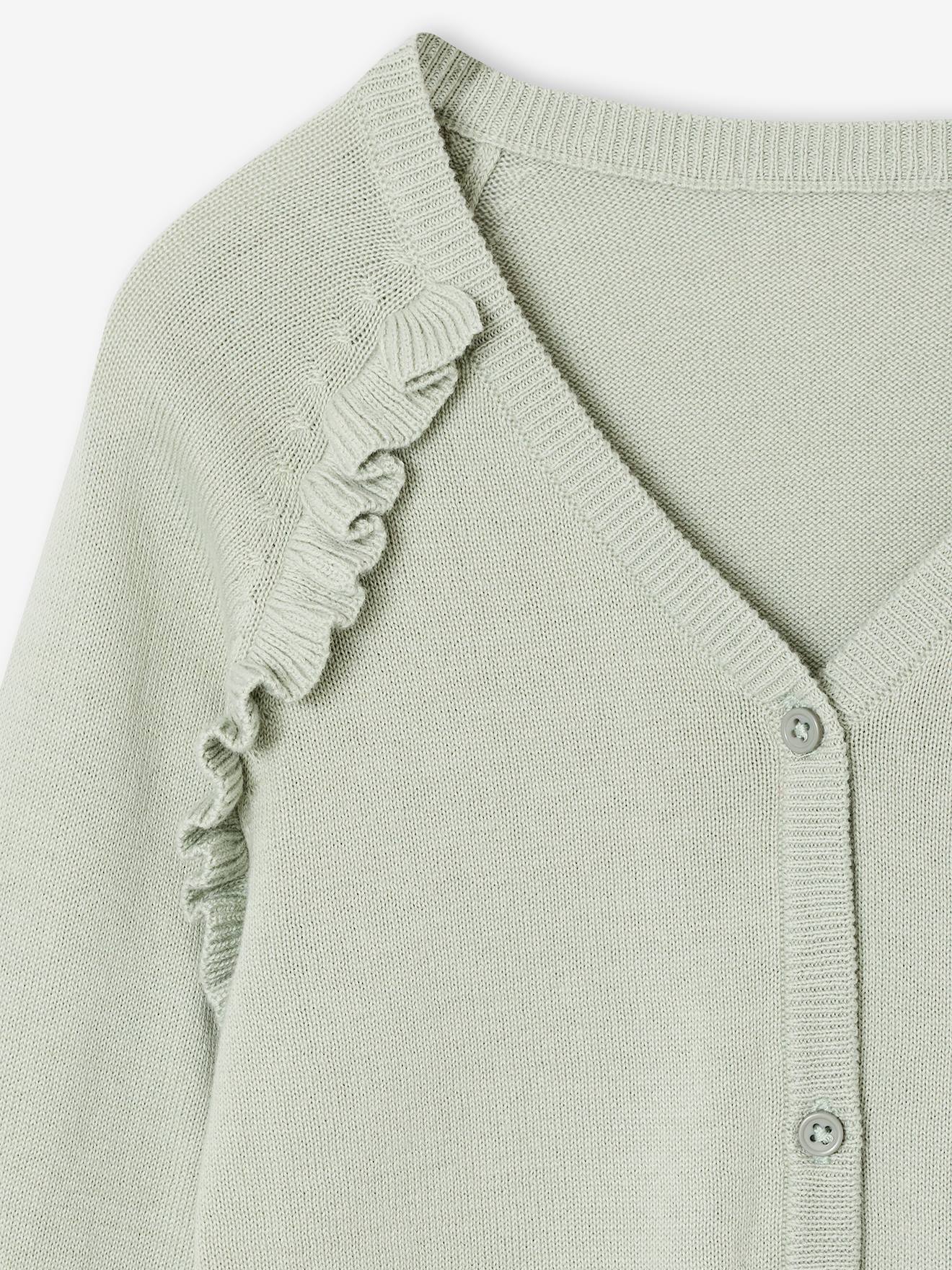 Thumbnail - Festliche Mädchen Strickjacke