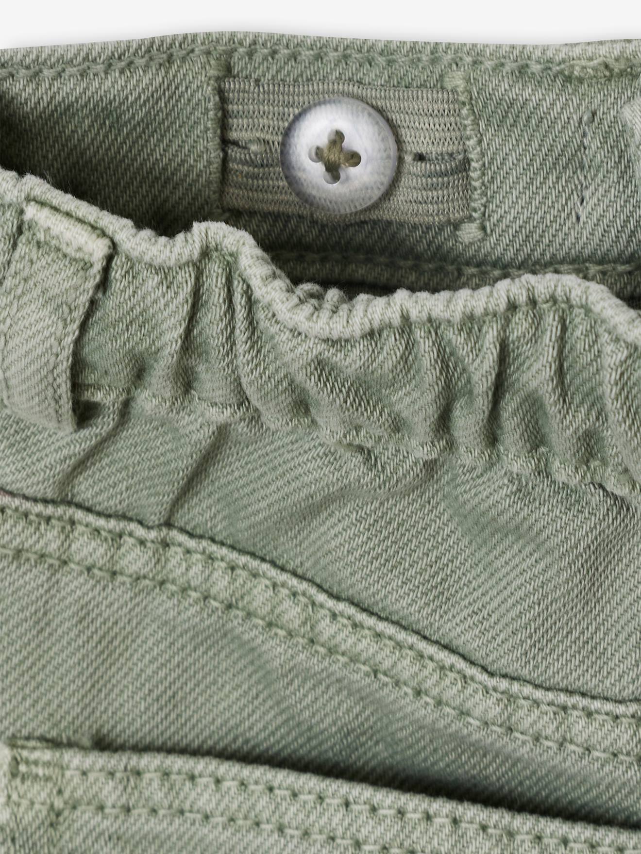 Thumbnail - Shorts mit Stickereien Mädchen salbei