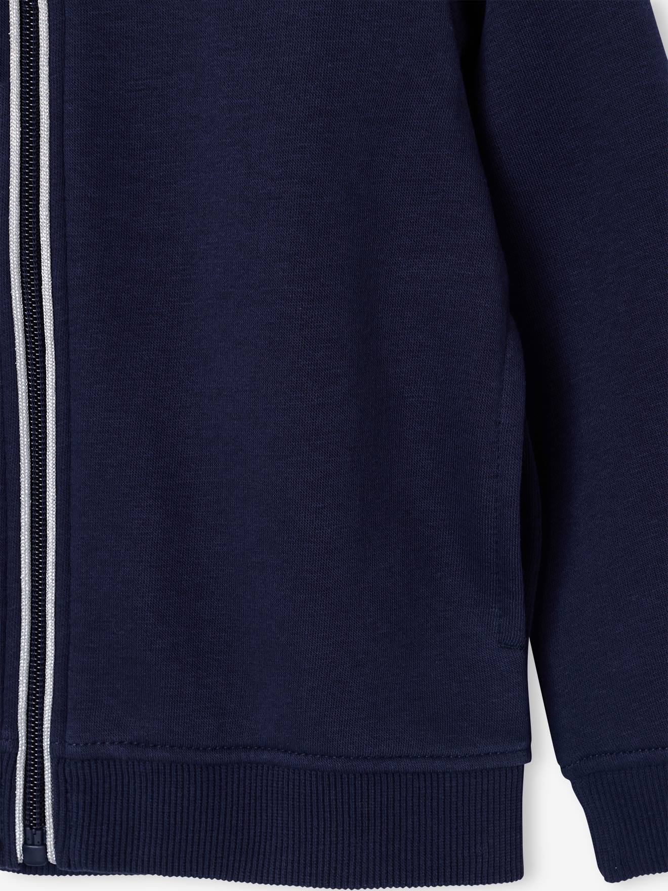 Thumbnail - Kapuzensweatjacke Mädchen BASIC personalisierbar