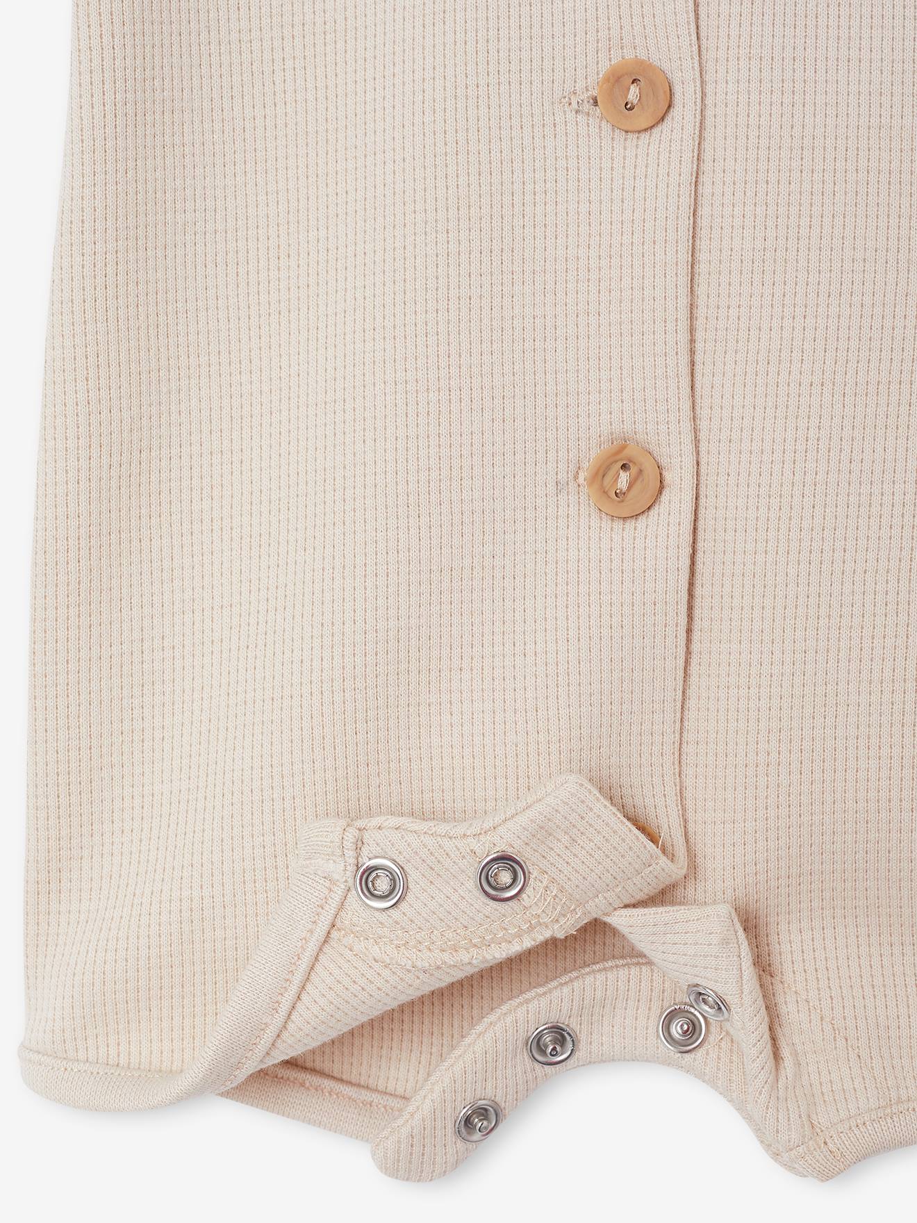 Thumbnail - Kurzer Overall aus Waffelpikee Baby