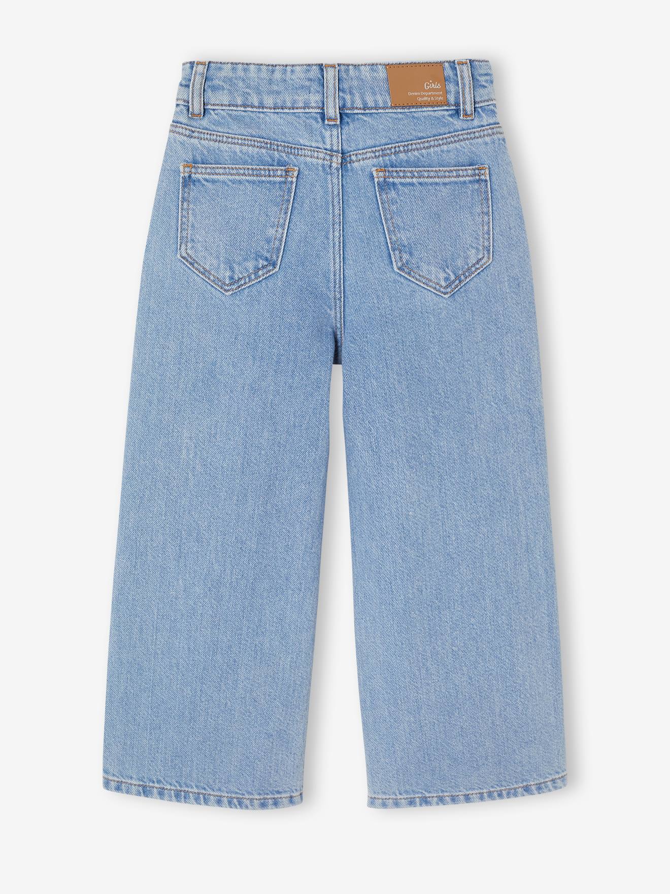 Thumbnail - Weite Mädchen Jeans mit Sternen