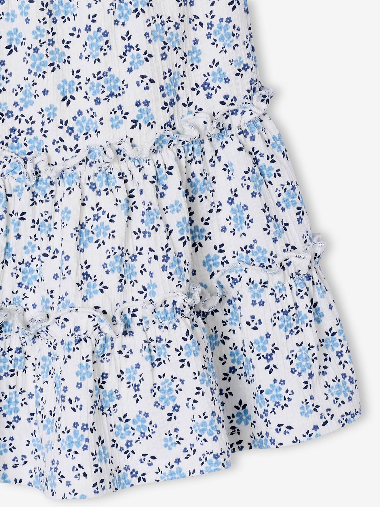 Thumbnail - Hosenrock aus Jersey mit Blumenprint Mädchen