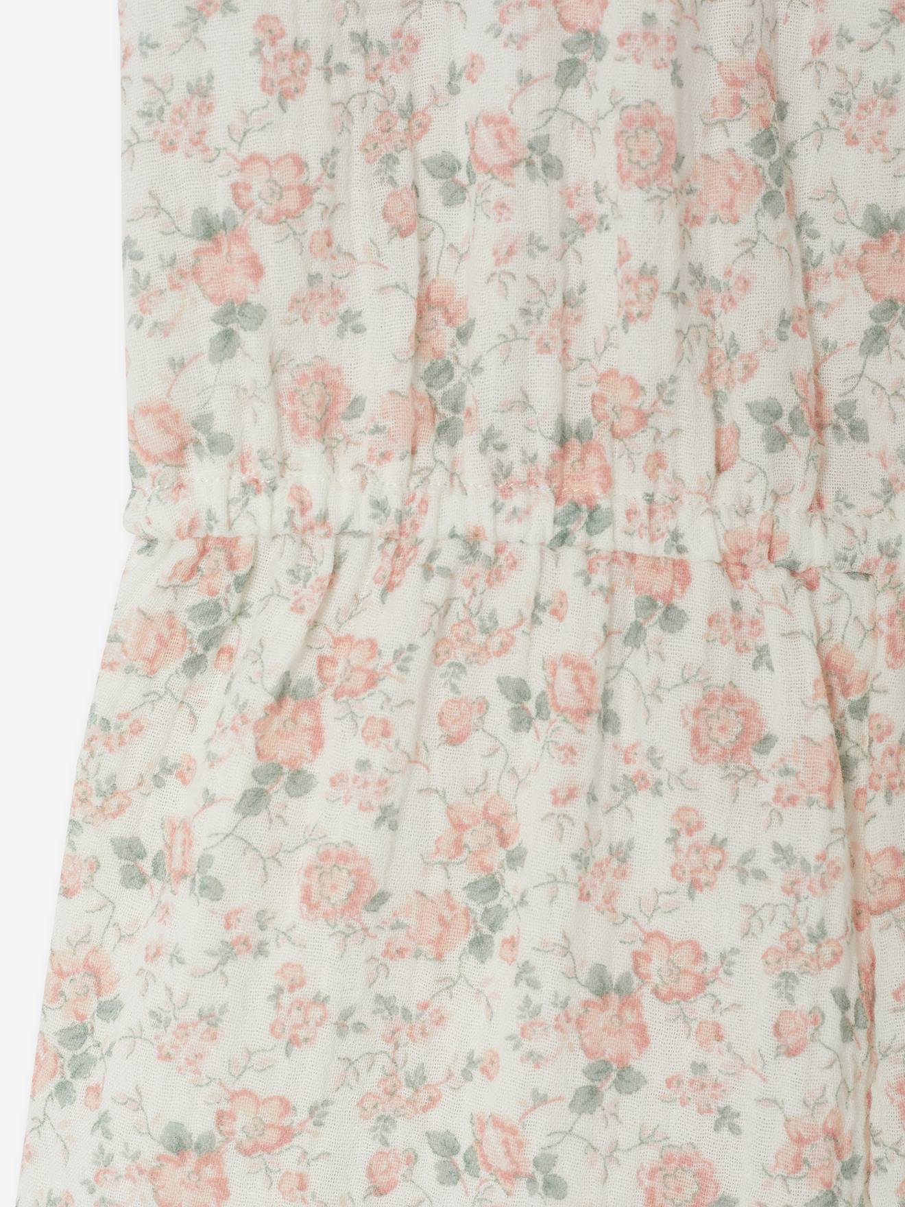 Thumbnail - Jumpsuit Mädchen mit Volant hell