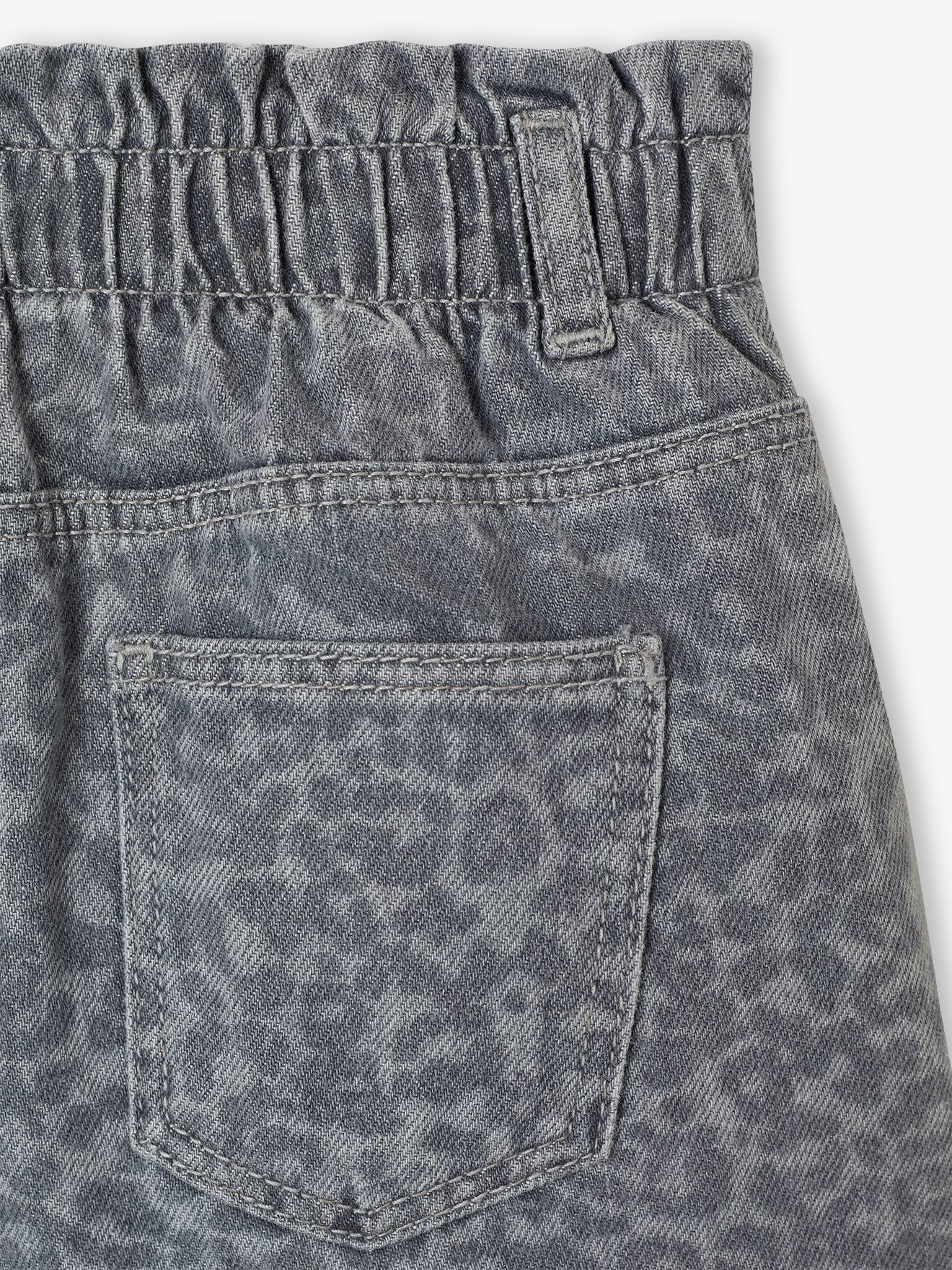 Thumbnail - Jeansshorts mit Animalprint Mädchen