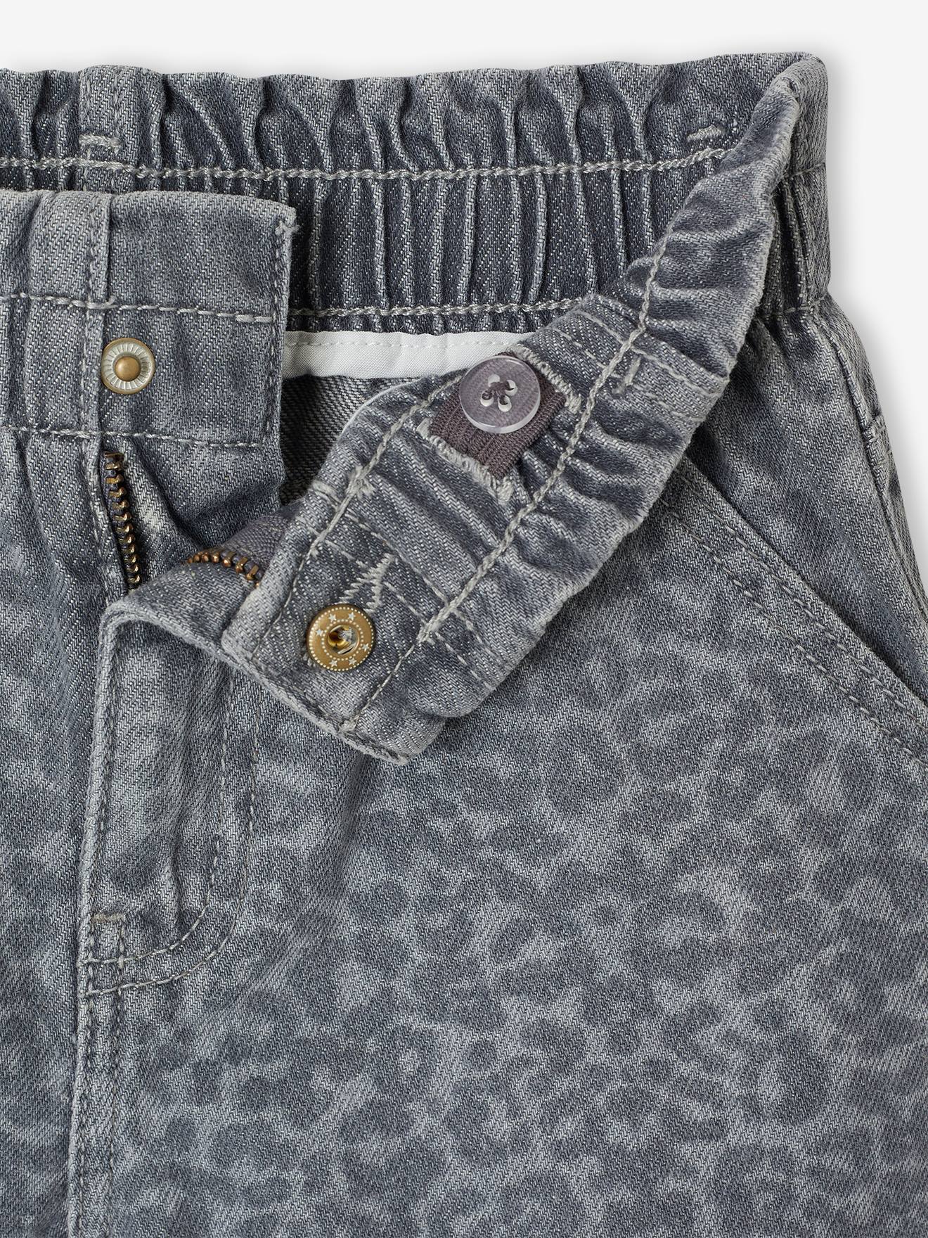 Thumbnail - Jeansshorts mit Print Mädchen