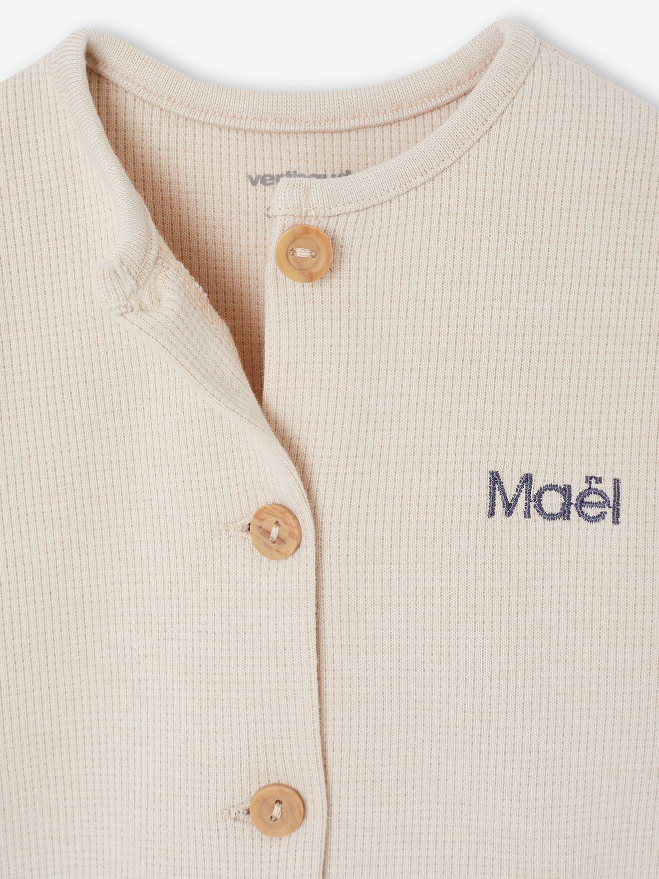 Thumbnail - Kurzer Overall aus Waffelpikee Baby