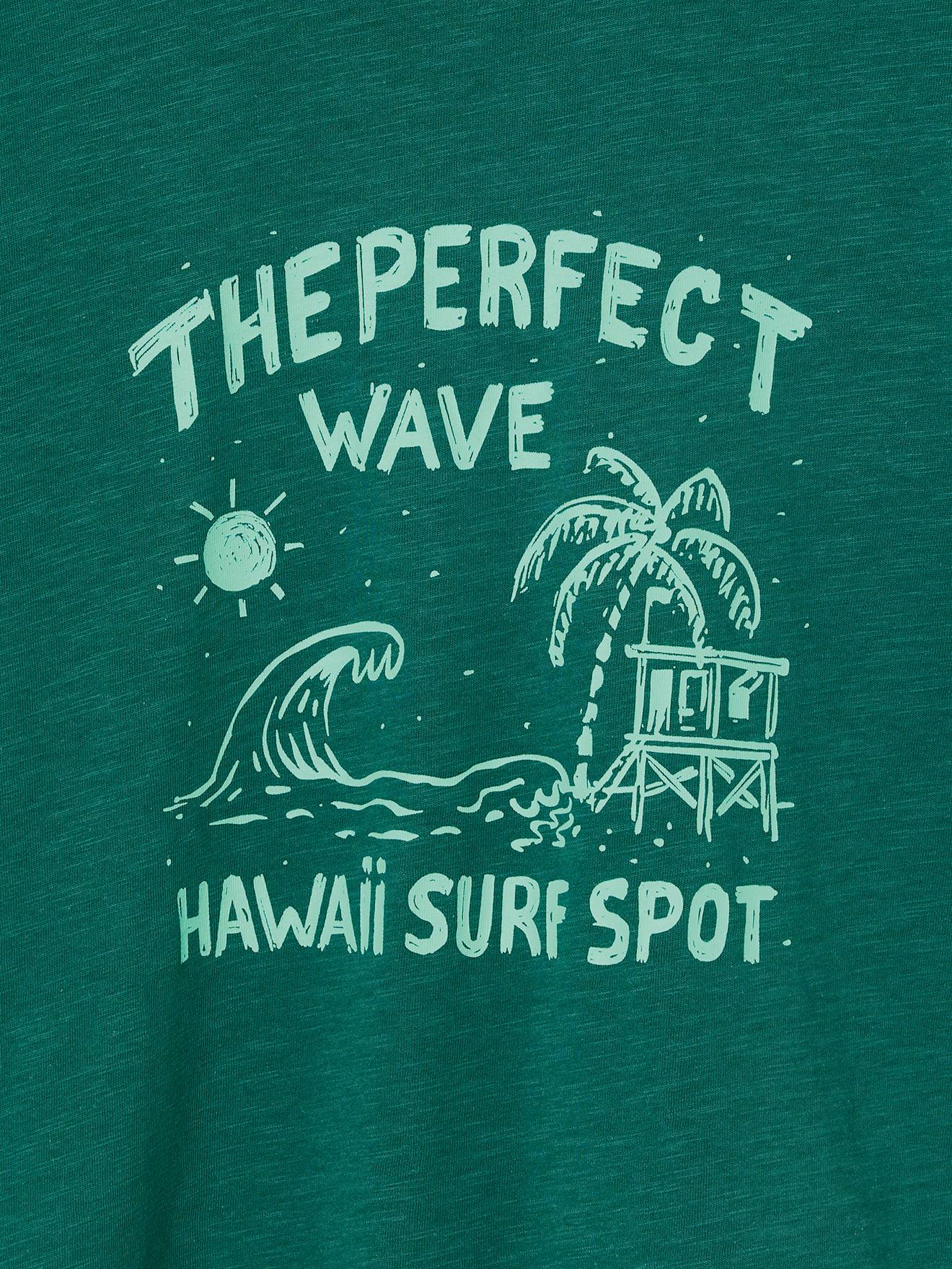 Thumbnail - T-Shirt mit großem Print Jungen