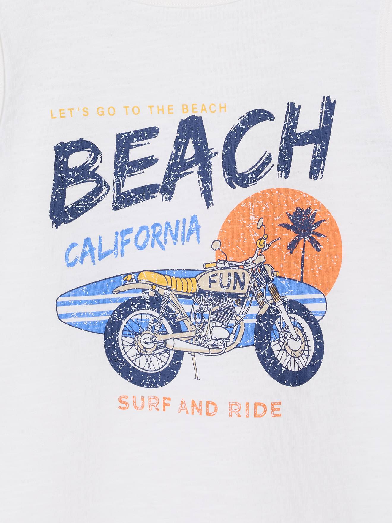 Thumbnail - Trägershirt CALIFORNIA mit Recycling-Baumwolle Jungen