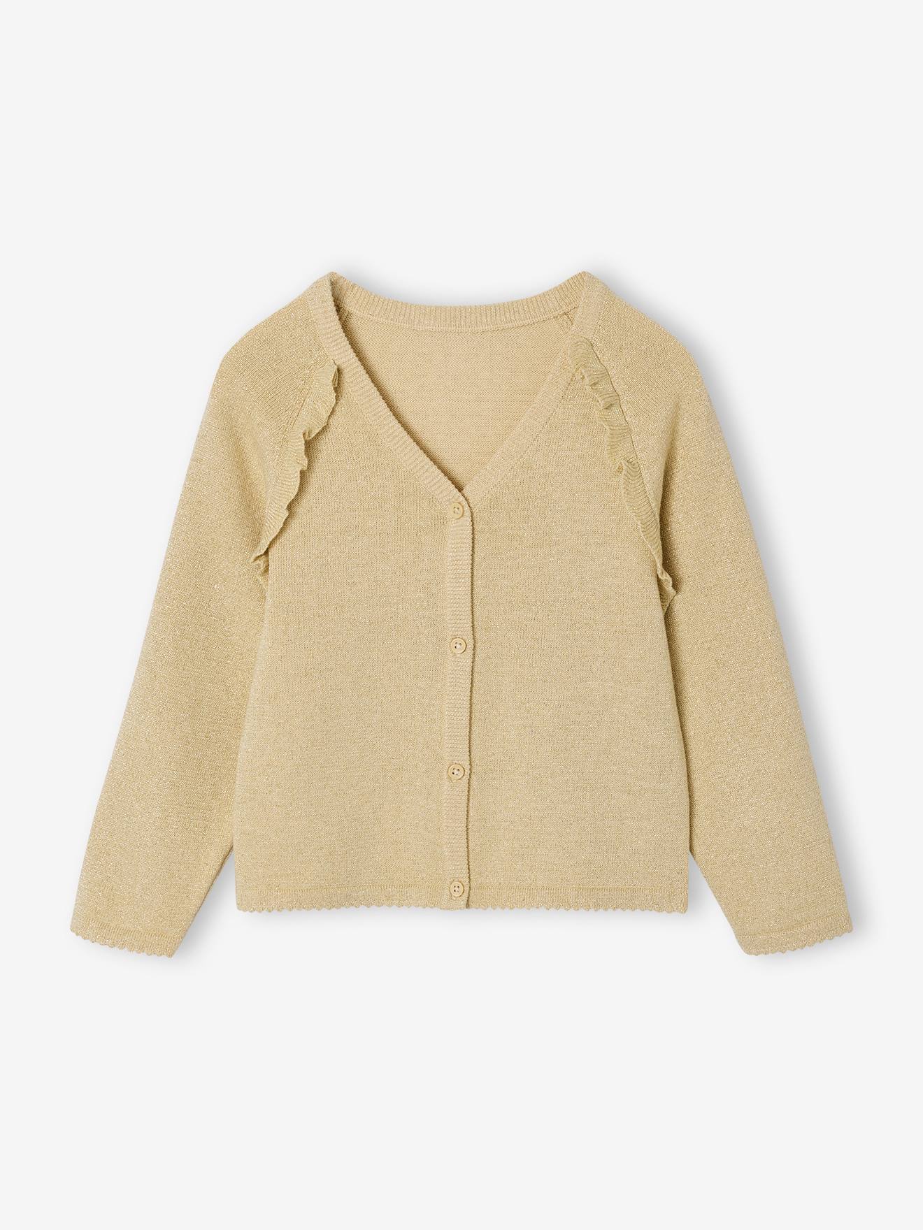 Festliche Mädchen Strickjacke en