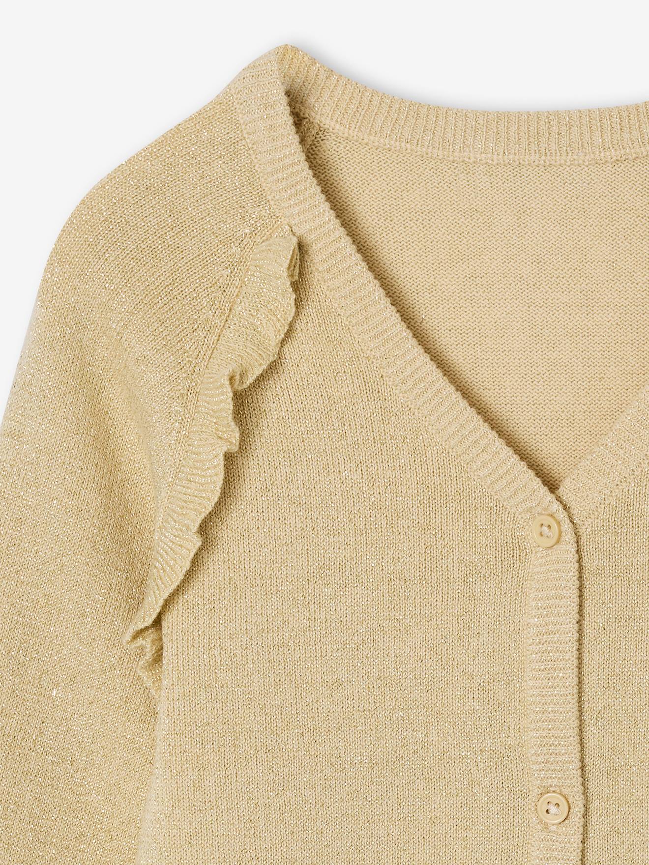 Thumbnail - Festliche Mädchen Strickjacke  en