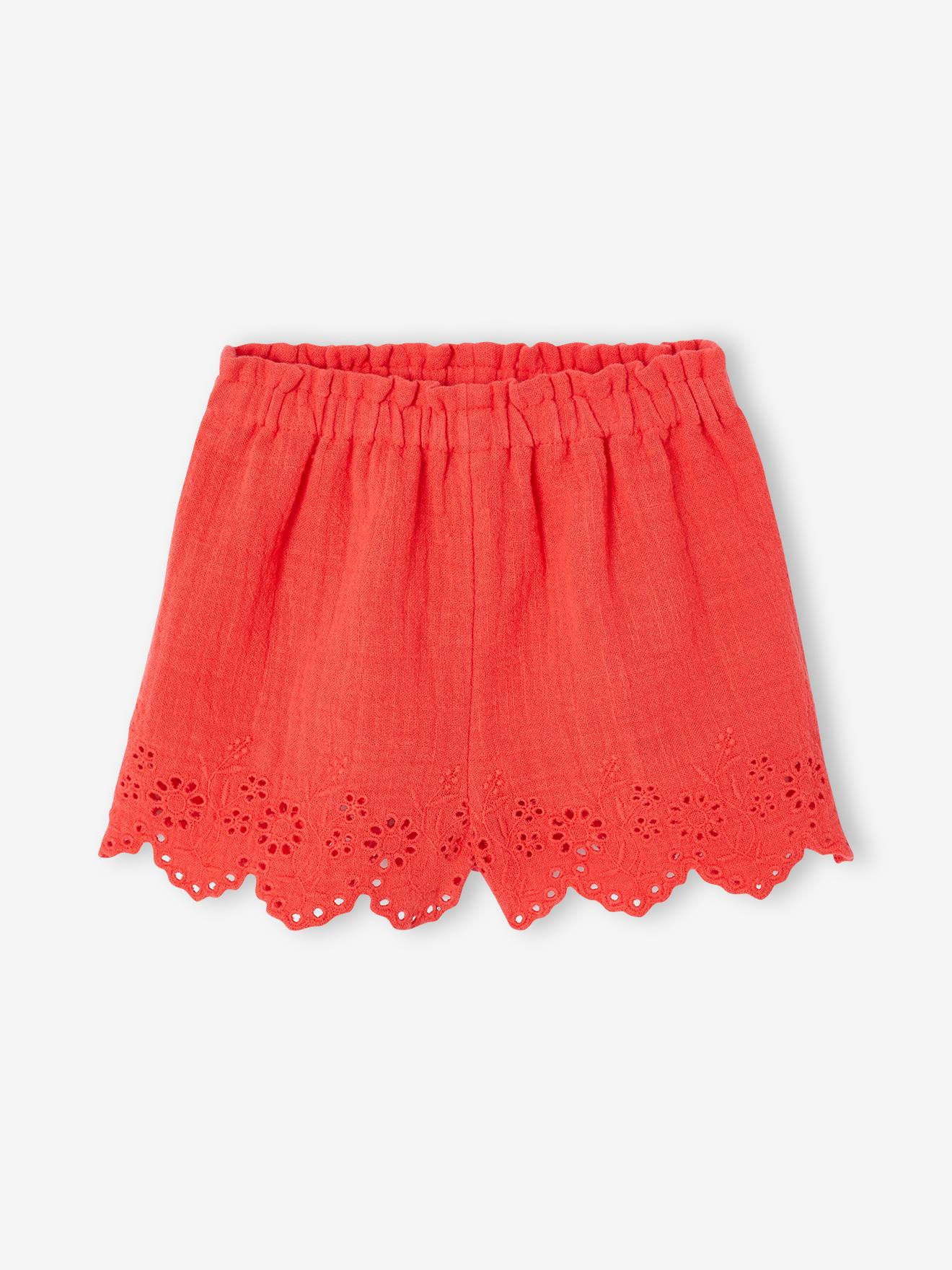 Musselin-Shorts Mädchen Baby