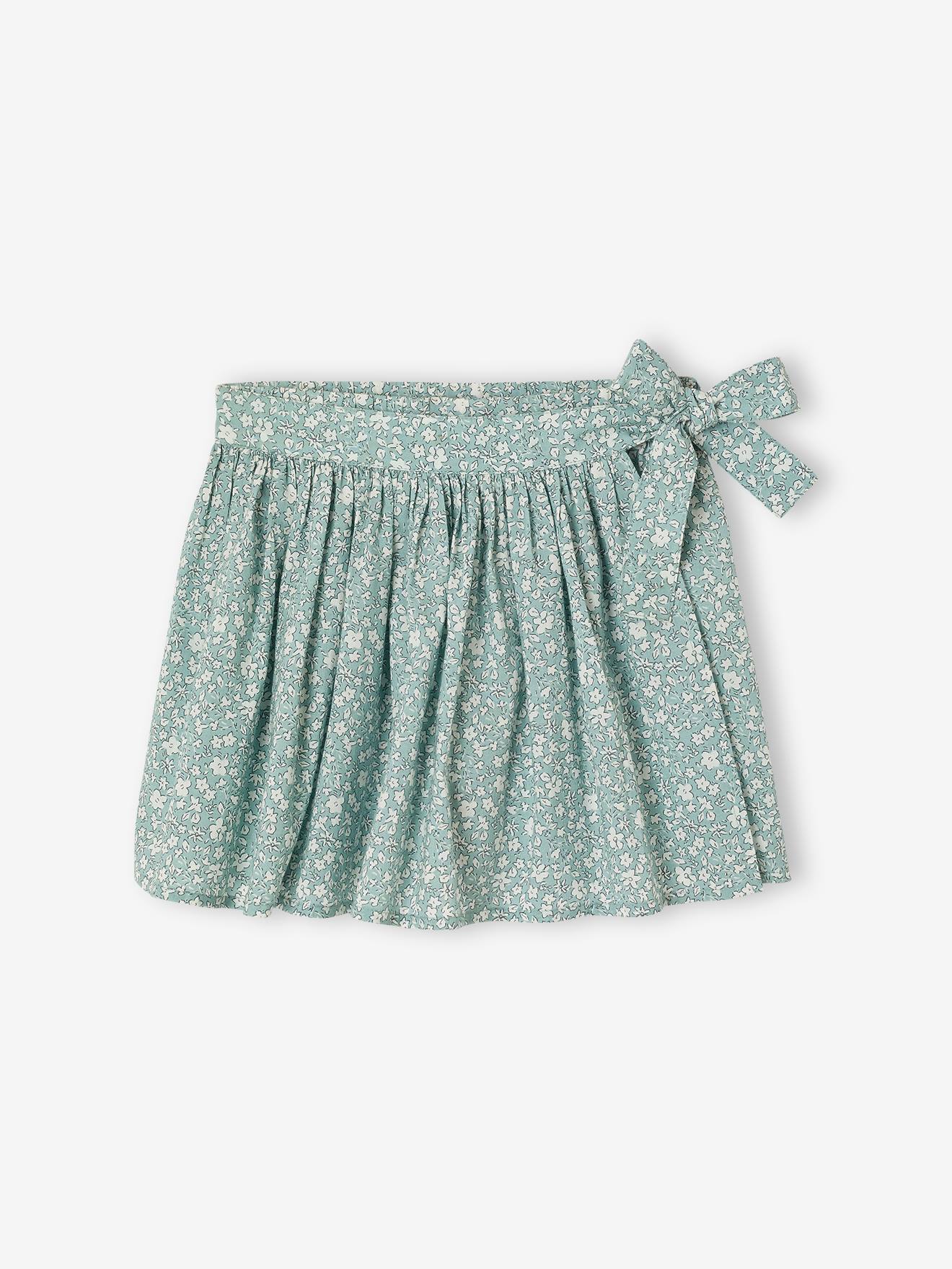 Vertbaudet Mädchen Hosenrock Aqua 146/152