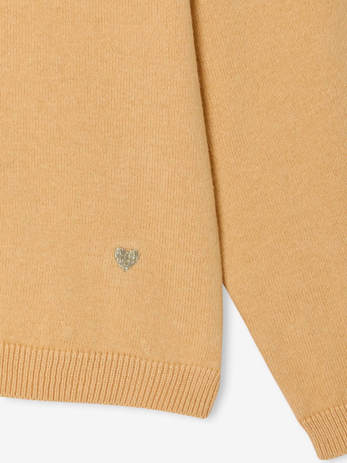 Thumbnail - Mädchen Strickjacke mit Glitzerherz BASIC