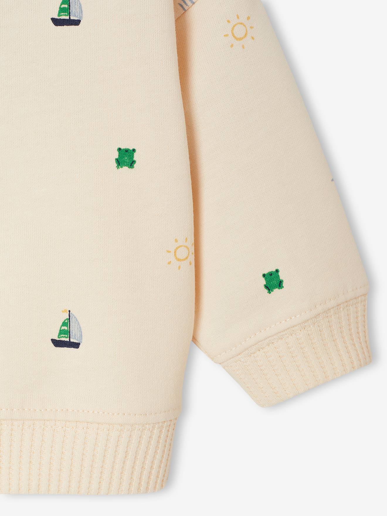 Thumbnail - Baby Sweatshirt mit fantasievollem Print