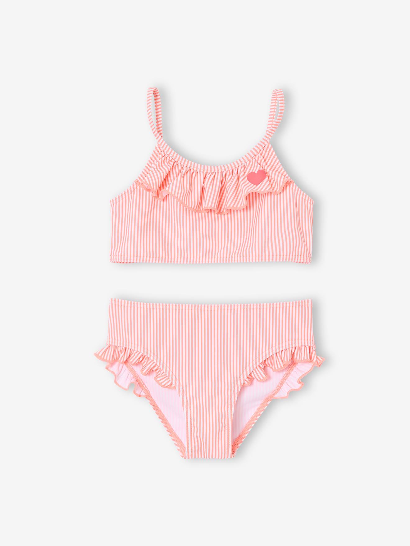 Bikini mit Rüschen Mädchen