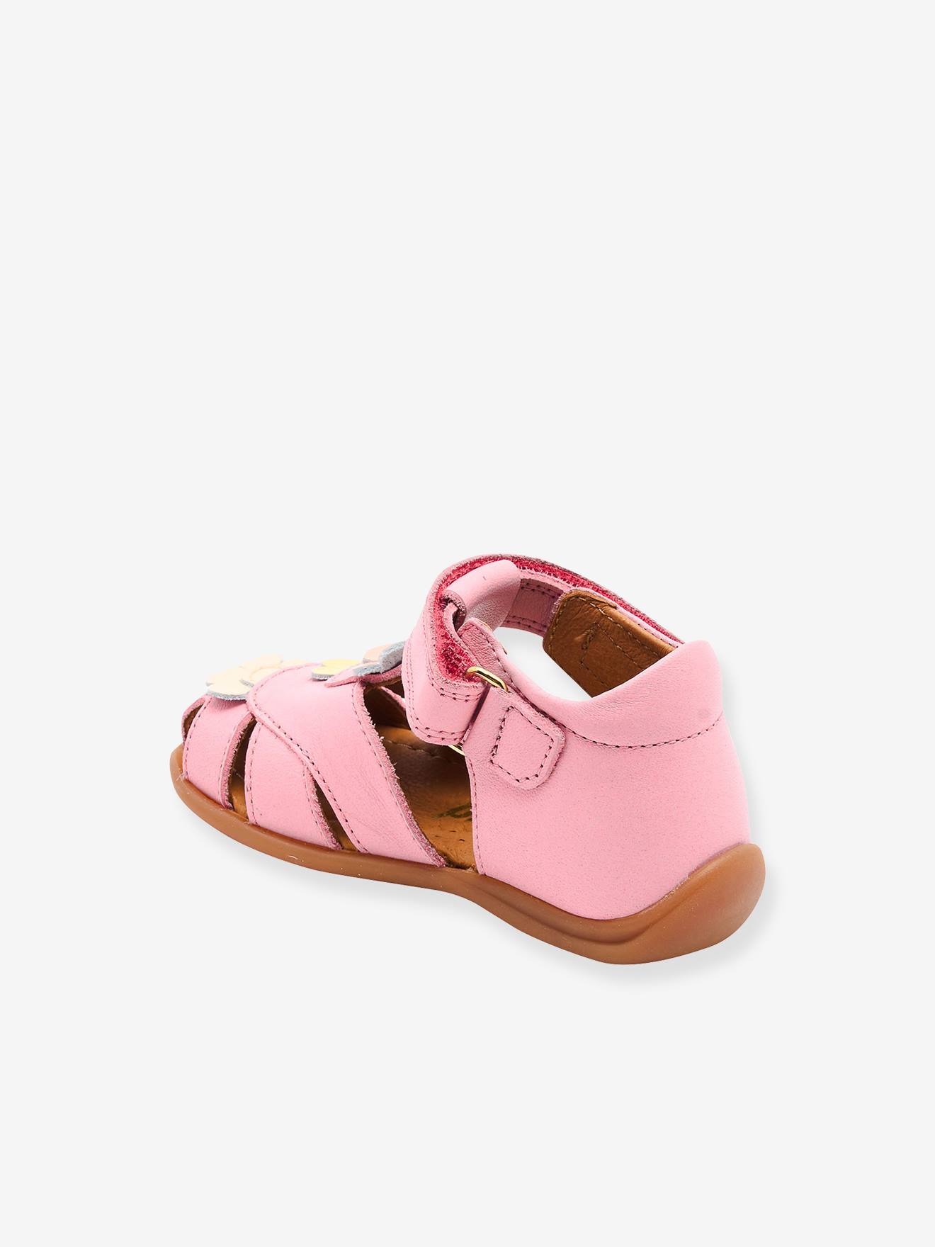 Thumbnail - Sandalen OLINE aus Leder mit Blumen
